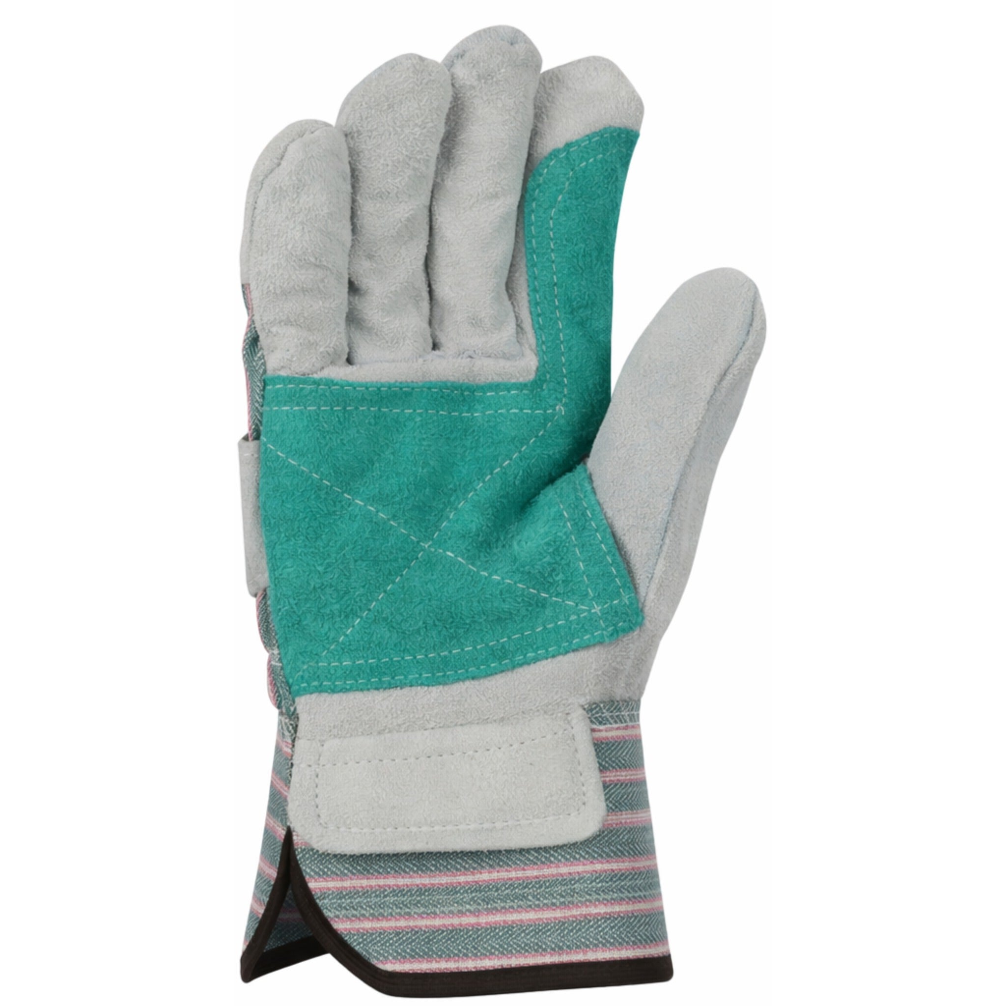 PIP 500DP Superior Grade Split Cowhide Leather Double Palm Glove-Front_IMage