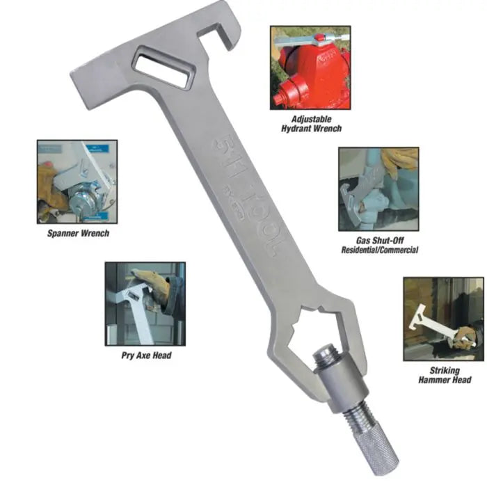 EMI 511, 5-in-1 Fire Rescue Tool