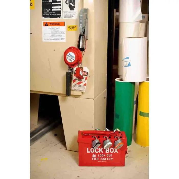 Brady® Portable Metal Group Lockout Box | 65699