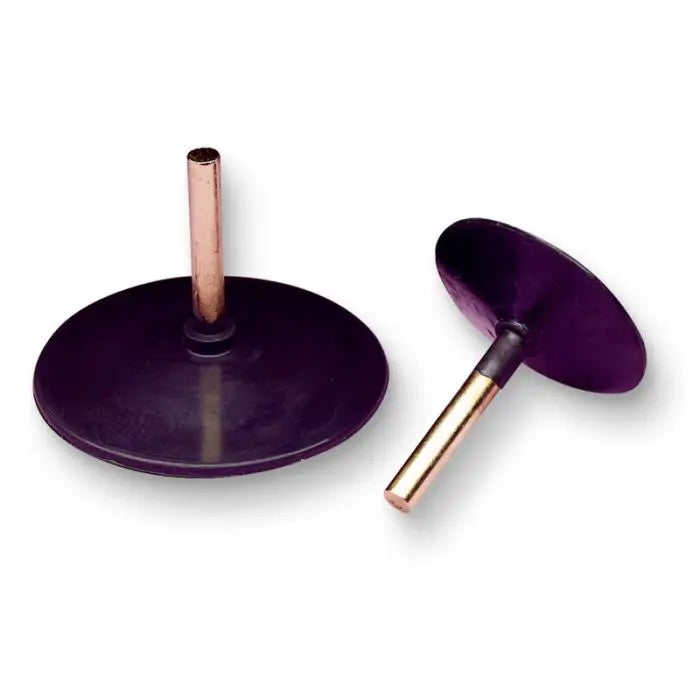 Standard Abrasives™ PSA Rubber Disc Holder Pad 720015, 1 in x 1/8 in, 1 per case