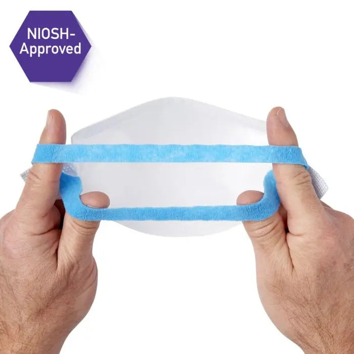 Kimberly-Clark Kimtech 54066 N95 Pouch Respirator White Small Case of 300