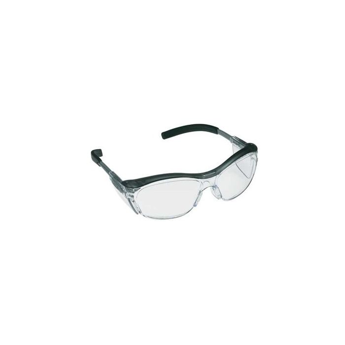 3M™ Nuvo™ Protective Eyewear 11411-00000-20 Clear Anti-Fog Lens, Gray Frame 20 EA/Case