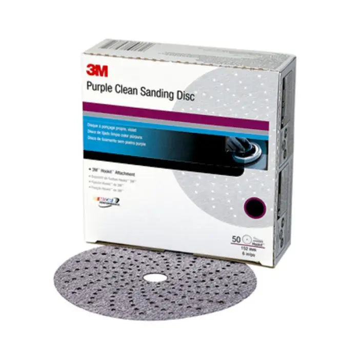 3M™ Hookit™ Blue Abrasive Disc 321U Multi-hole, 36175, 6 in, 150, 50 discs per carton, 4 cartons per case