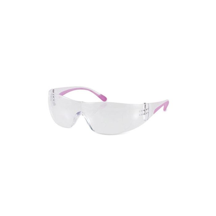 PIP Bouton 250-11-0900 Eva Petite Rimless Safety Glasses, Pink, One Size, Case of 144