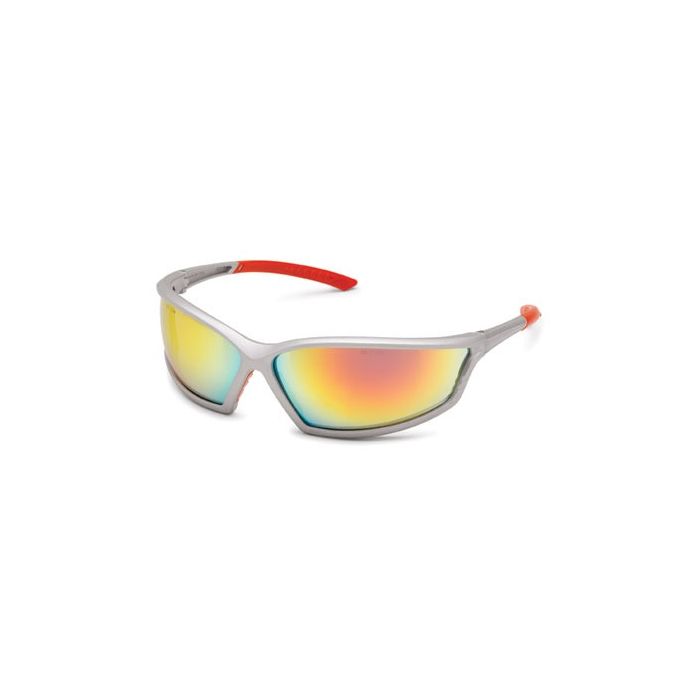 Gateway 4x4 with 1236 Frame and Red Mirror Lens Safety Glasses, Case of 30