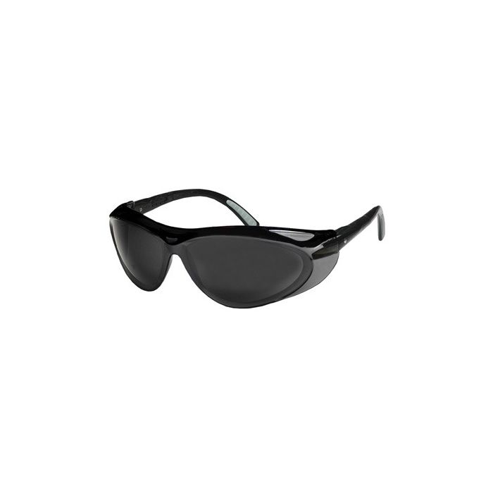 Jackson Safety Envision Safety Glasses with Black Frame and Smoke Lens, Box of 12