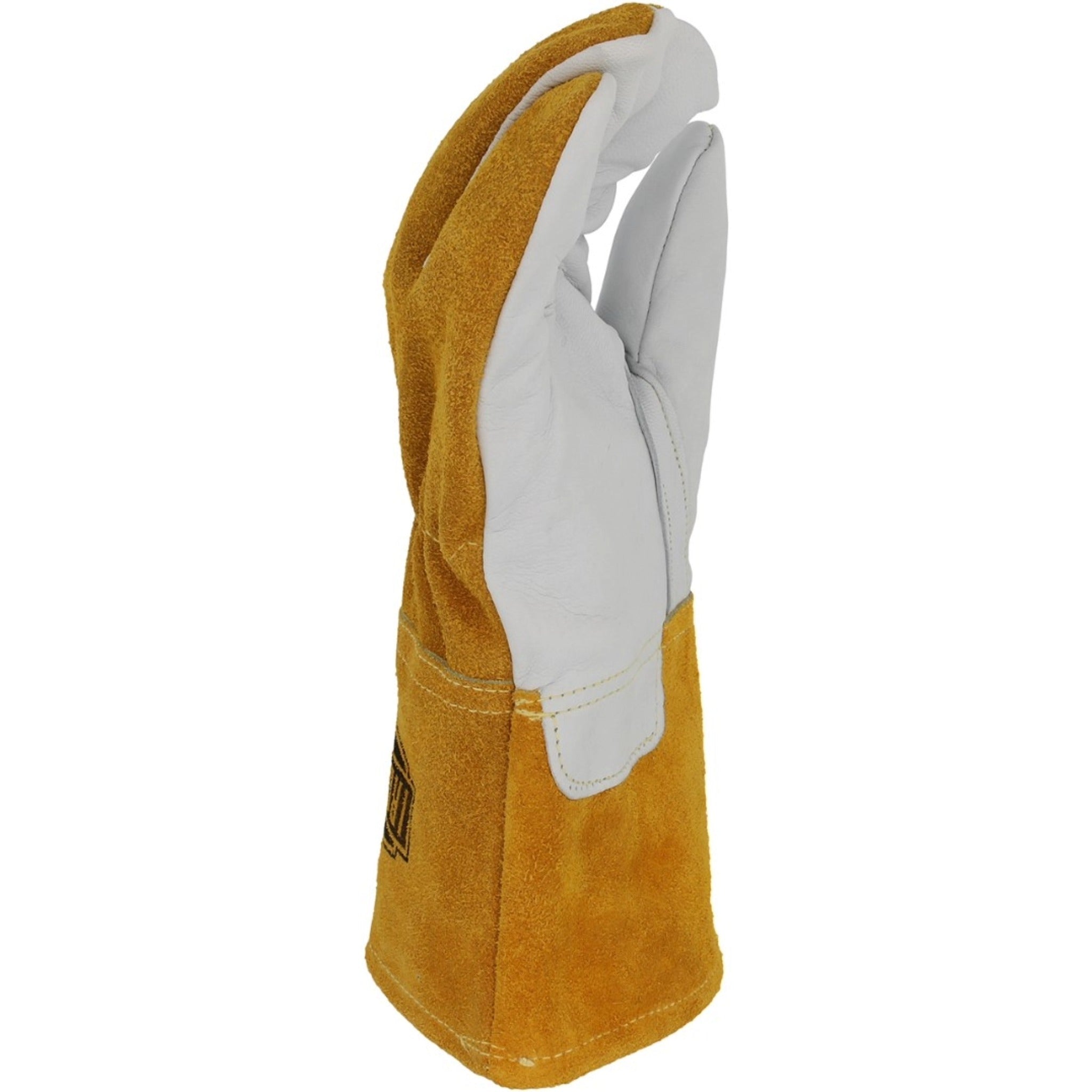 PIP Ironcat 6143 Premium Goatskin/Cowhide Leather MIG Welders Glove, Brown, 1 Dozen