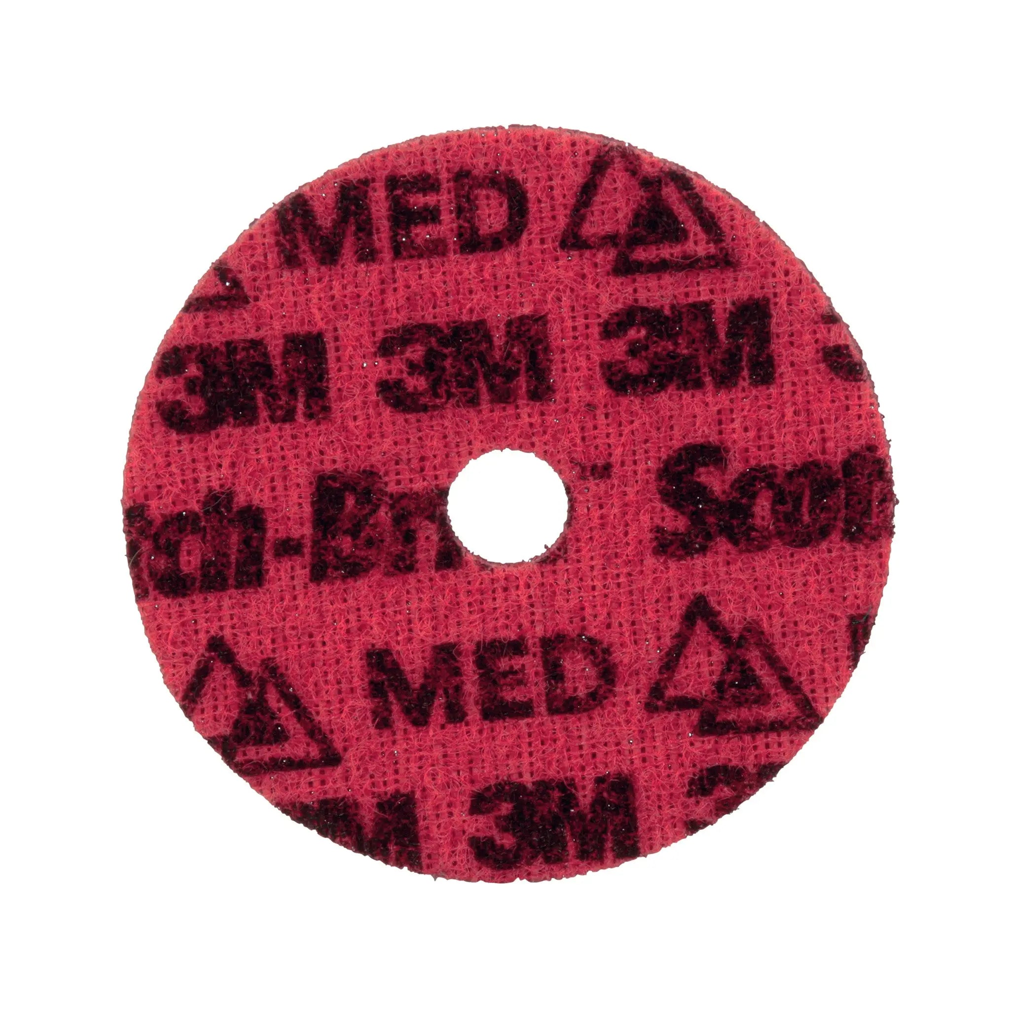 Scotch-Brite Precision Surface Conditioning Disc PN-DH Medium 4 in x 5/8 in, 1 EachÂ