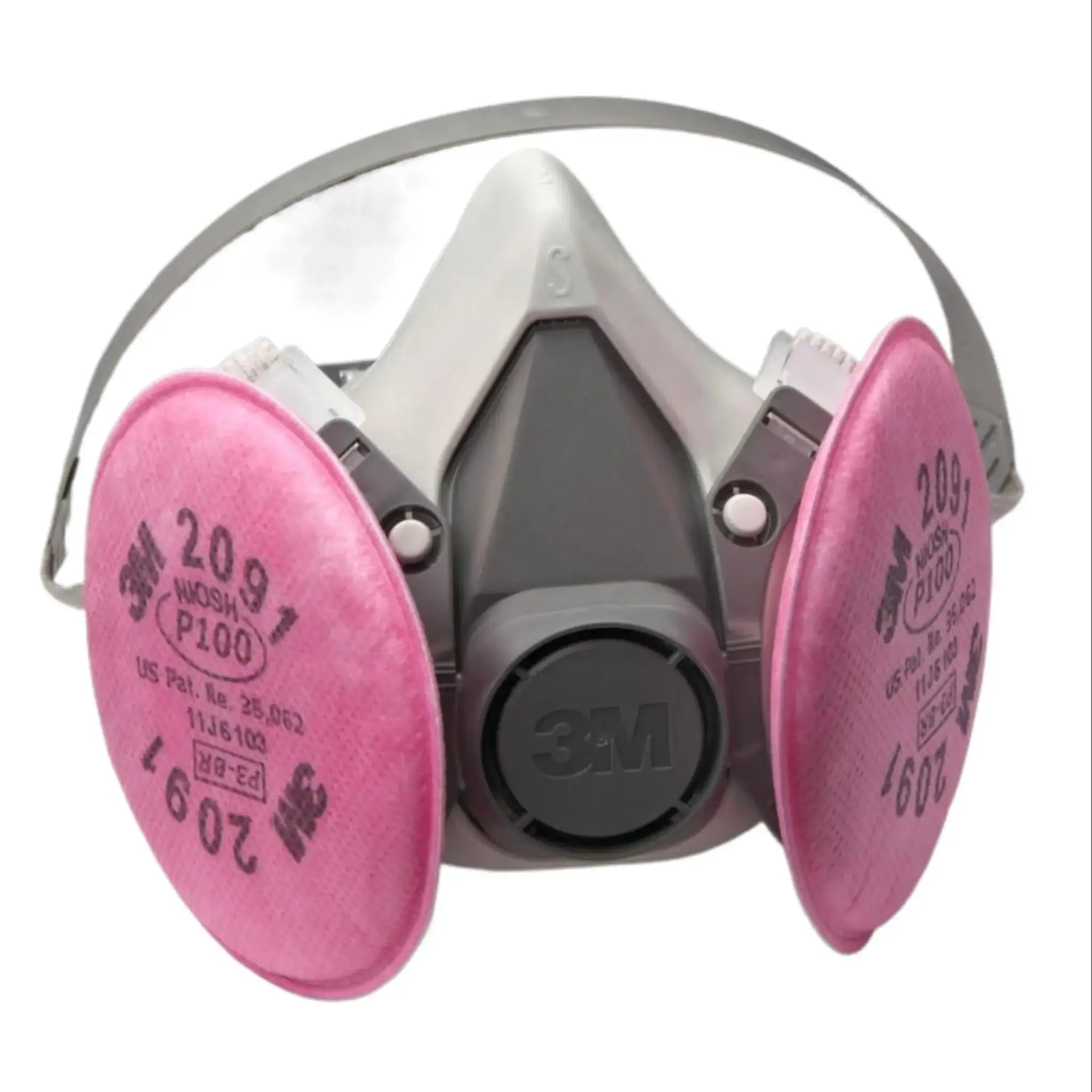 3M™ Half Facepiece Reusable Respirator Assembly 6191/07001(AAD), P100, Small-main_Image