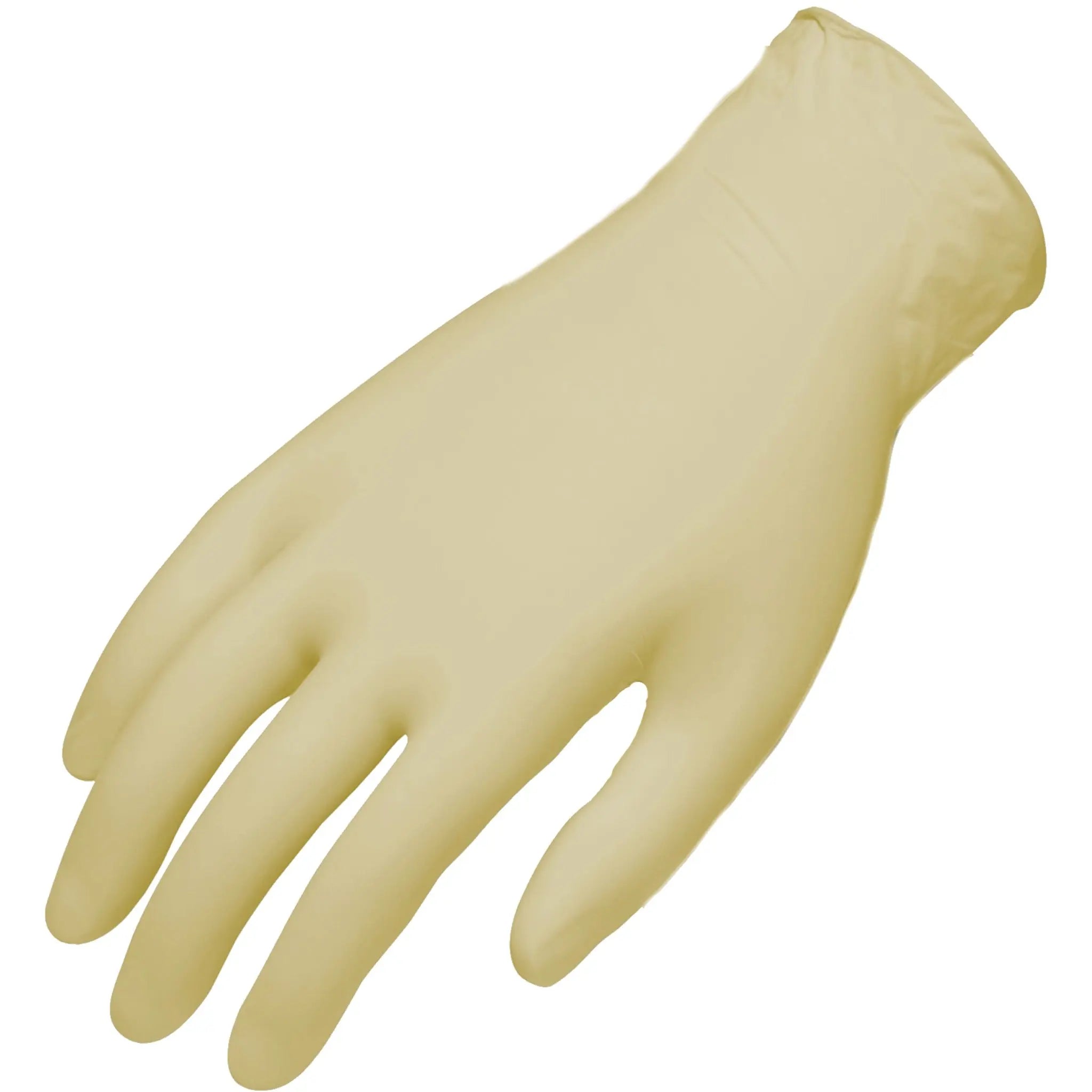 PIP CleanTeam 100-322400 Single Use Class 100 Cleanroom Latex Glove with Fully Textured Grip_Back_Image