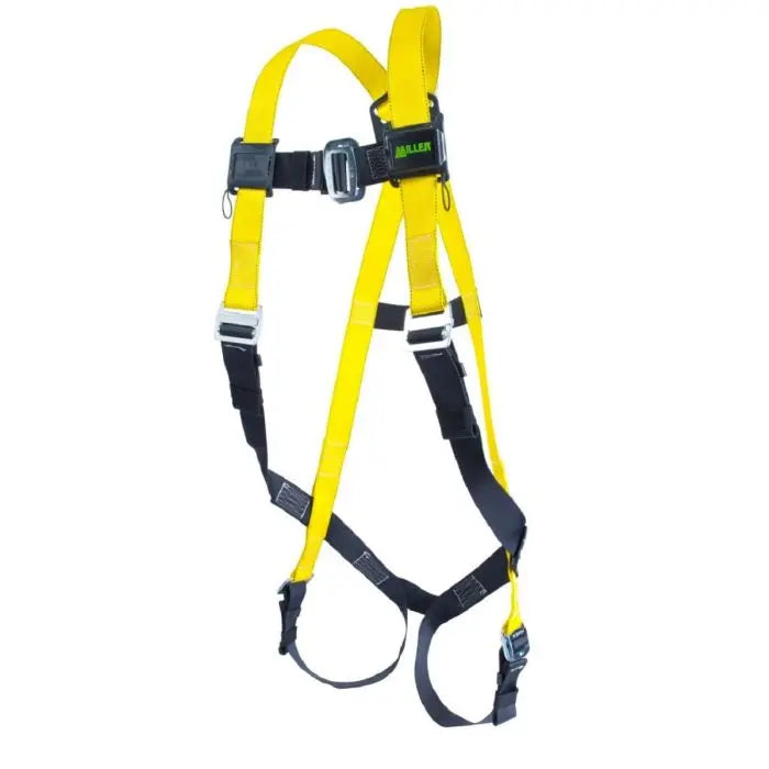 Honeywell Miller 650-7/UYK Standard Non-Stretch Harness, Yellow, One Size, 1 Each