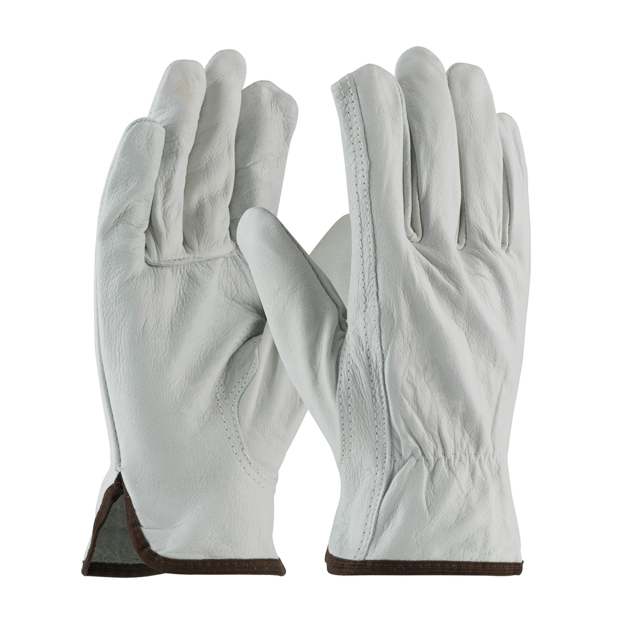PIP 68-162 Economy Grade Top Grain Cow Leather Drivers Glove_Main_Image
