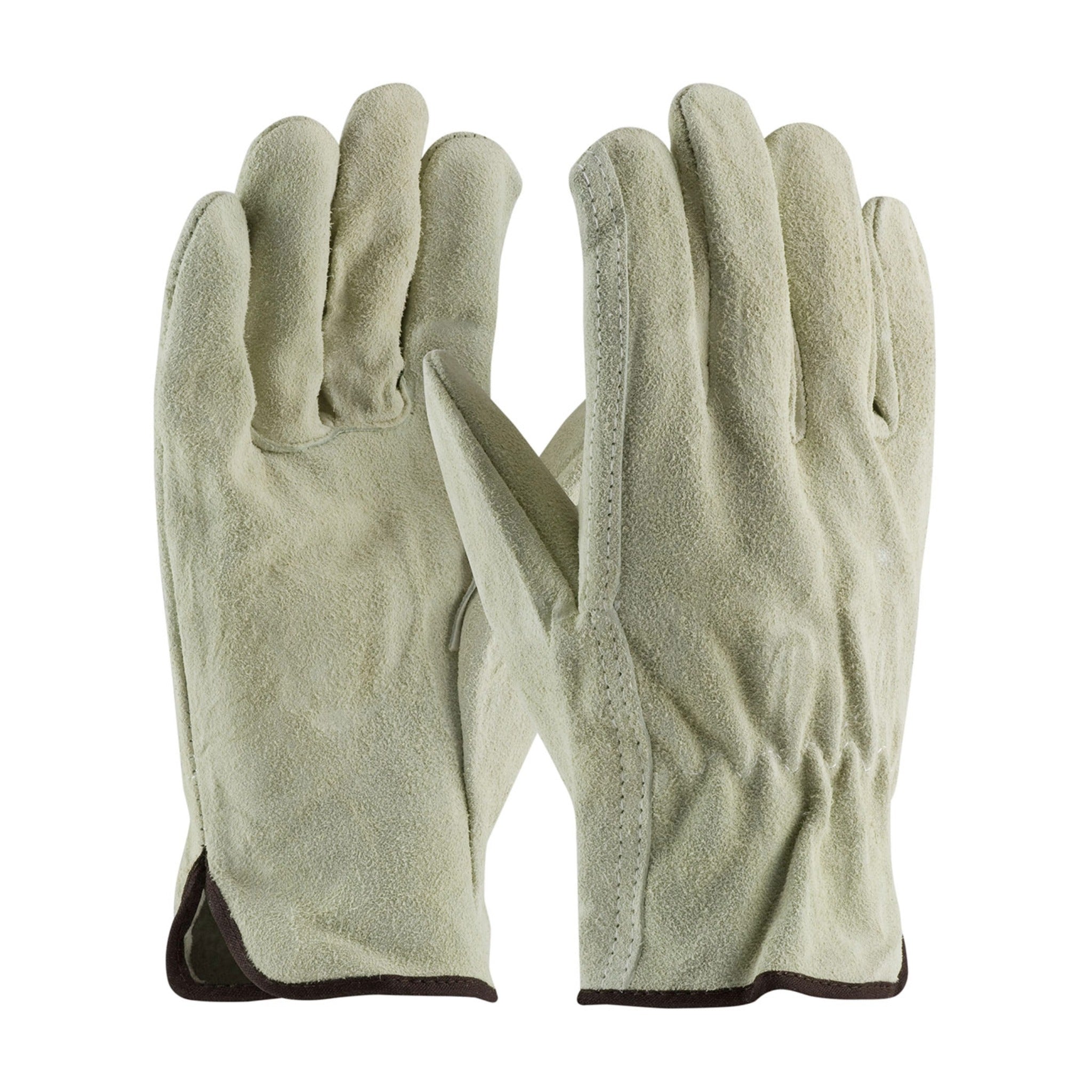 PIP 69-134 Regular Grade Split Leather Driver's Glove - Straight Thumb_Main_Image
