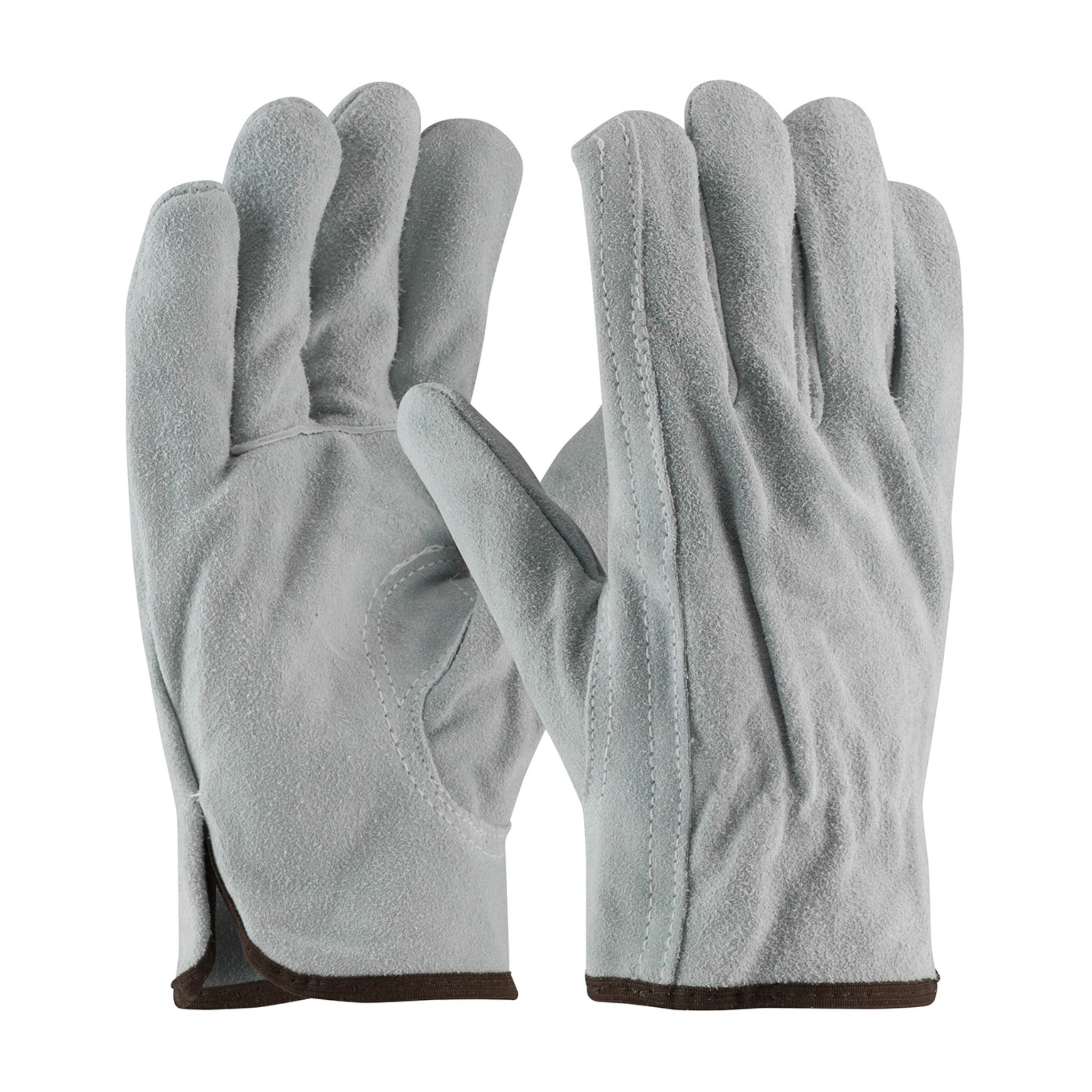 PIP 69-189 Premium Grade Split Leather Driver's Glove - Keystone Thumb_Main_Image