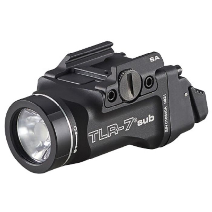 Streamlight TLR-7 sub 69402 Tactical Weapon Light For Subcompact Handguns, Black, One Size, 1 Box Each