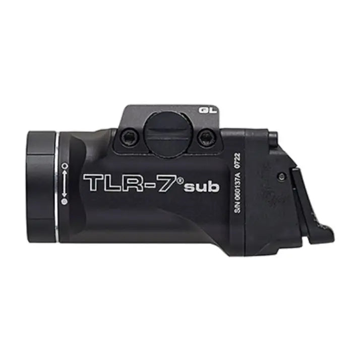 Streamlight TLR-7 sub 69404 Tactical Weapon Light For Subcompact Handguns, Black, One Size, 1 Box Each