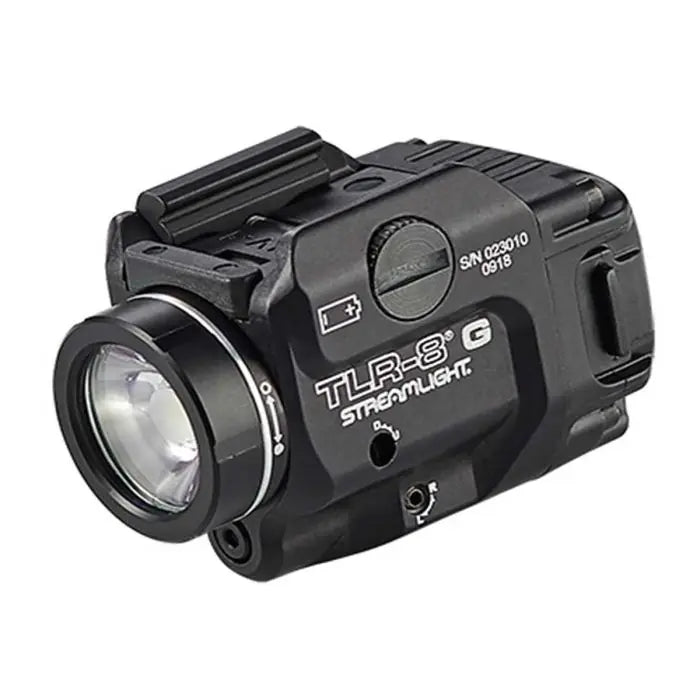 Streamlight TLR-8 G 69430 Tactical Weapon Light With Green Laser And Rail Locating Keys, Black, One Size, 1 Box Each