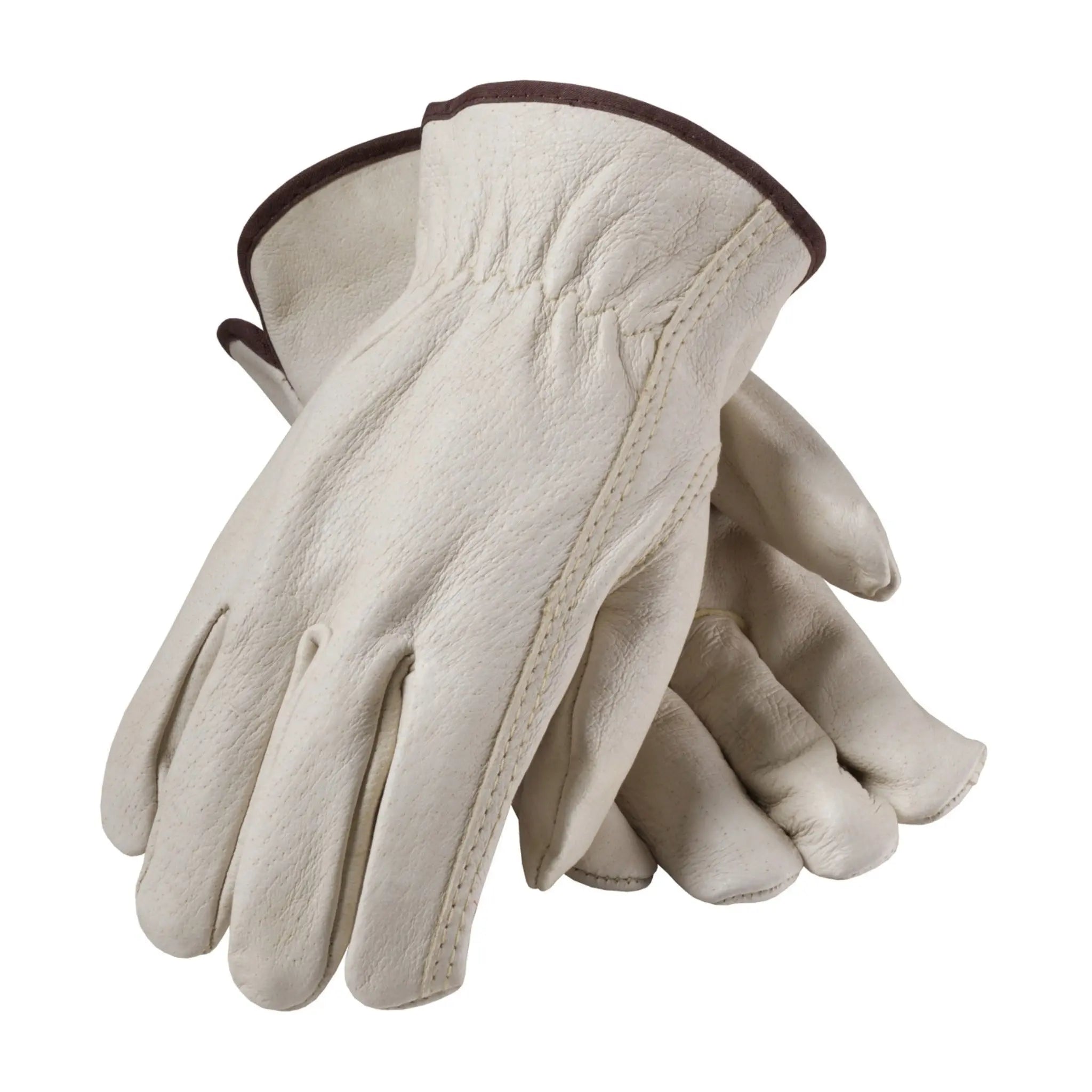 PIP 70-368 Premium Grain Pigskin Unlined Leather Drivers Gloves_Flat