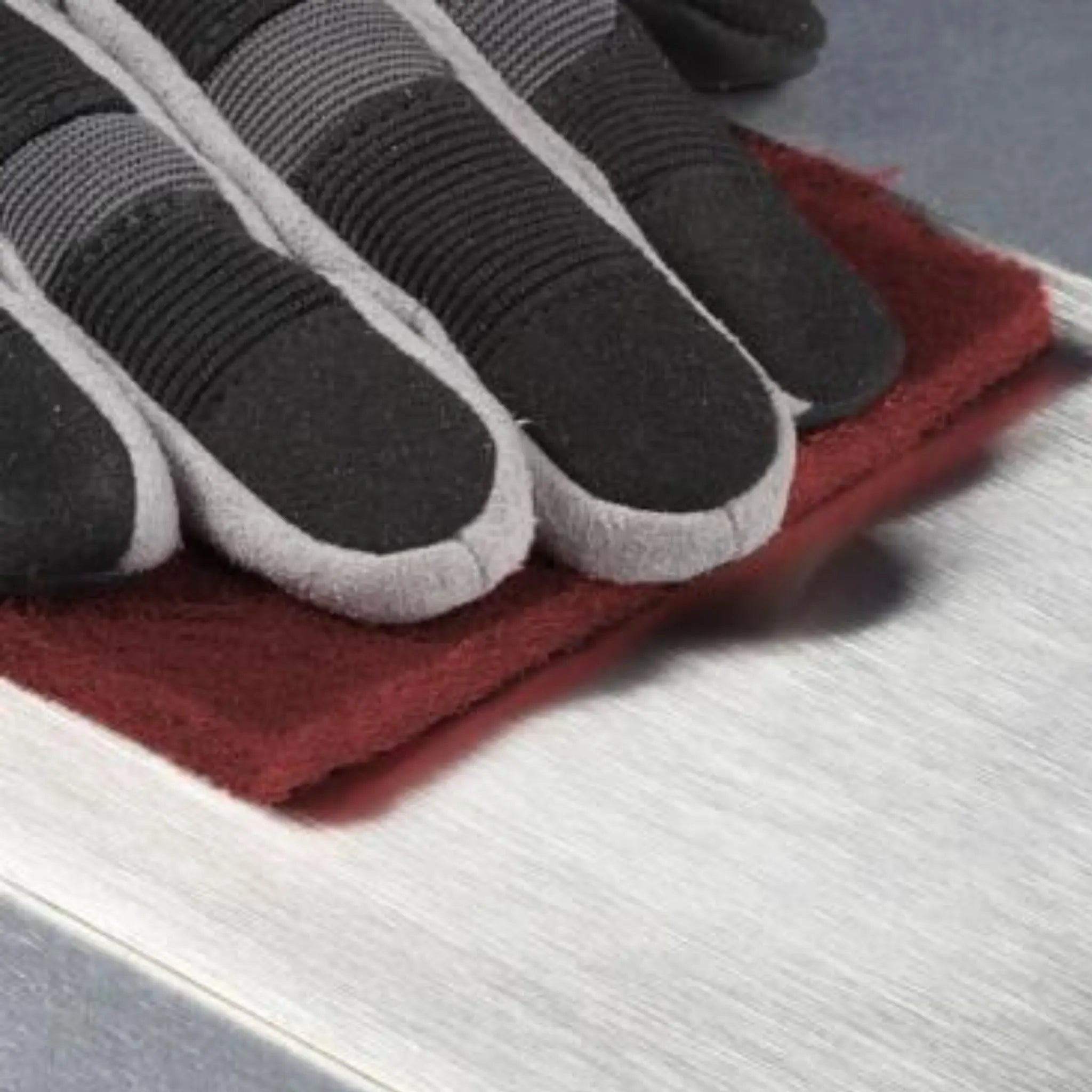3M Scotch-Brite 7000000728/7447 Hand Pad , HP-HP, Aluminum Oxide Very Fine, Maroon, 6 in x 9 in, Application