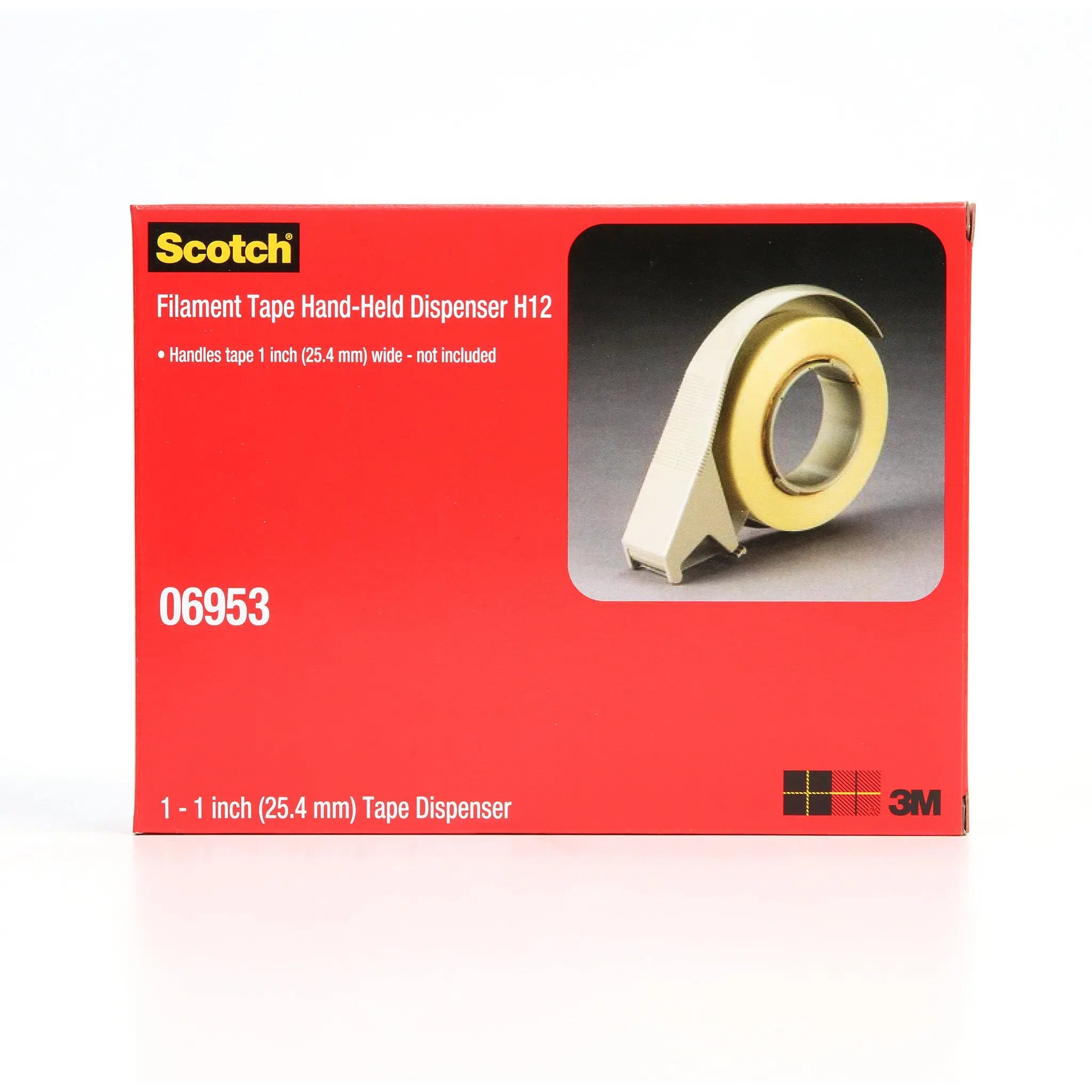 Scotch Filament Tape Hand Dispenser H12 1 in, 1 Each