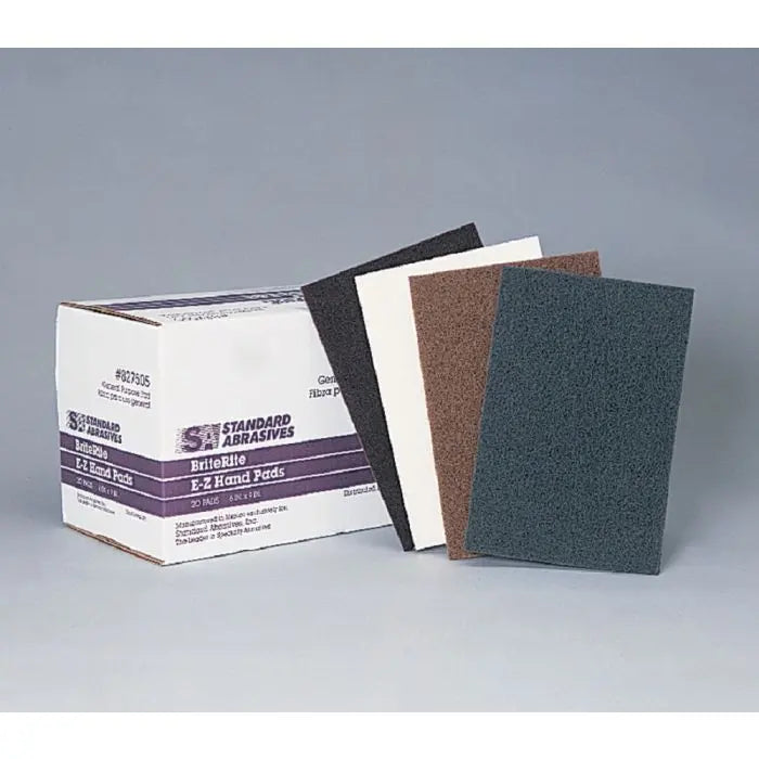 3M 7000121662 Standard Abrasives Heavy Duty Hand Pad, 827510, Tan, 6 In x 9 In, Case of 40