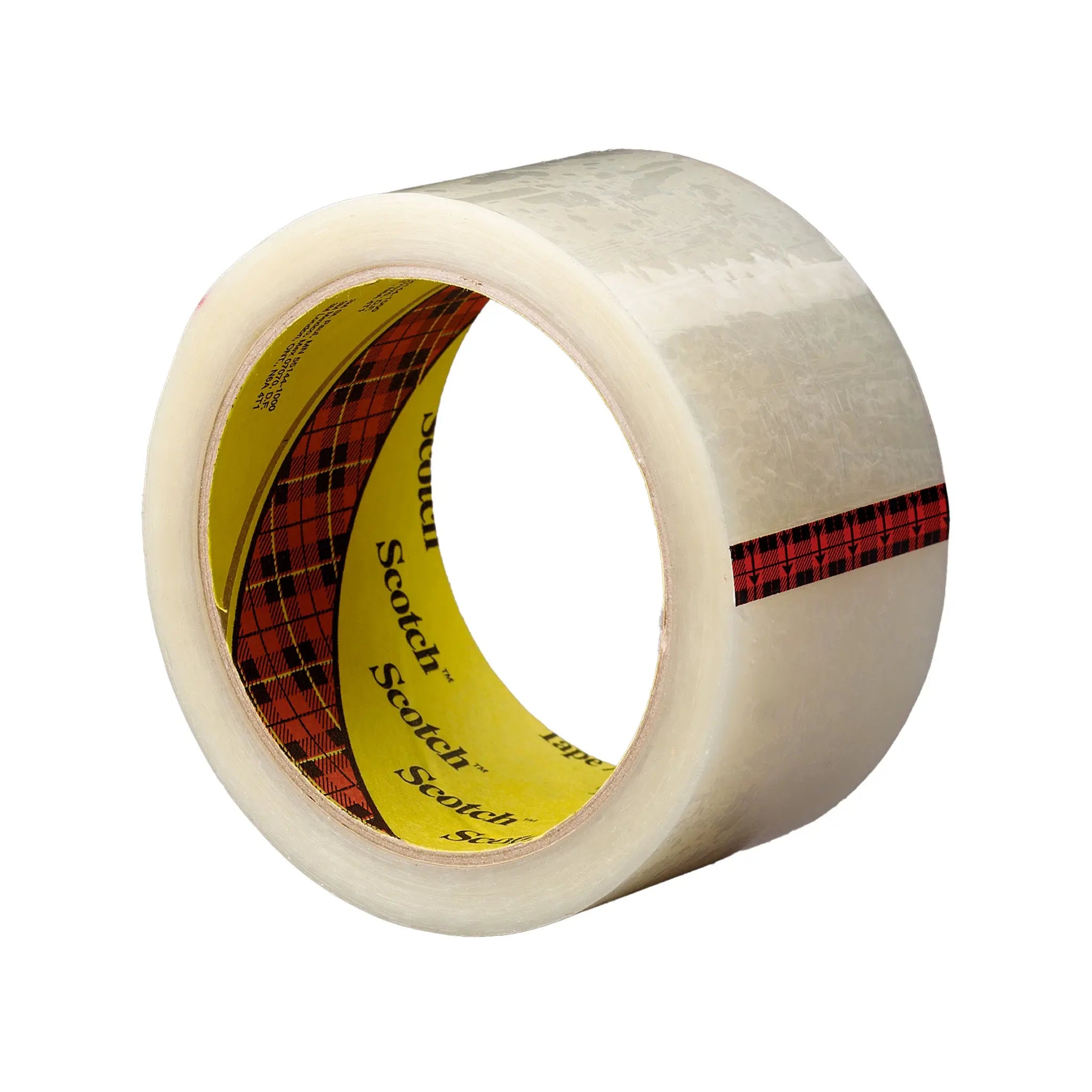 Scotch Light Duty Packaging Tape 605 Clear Cold Temperature 1/2 in x 72 yd, 1 Roll