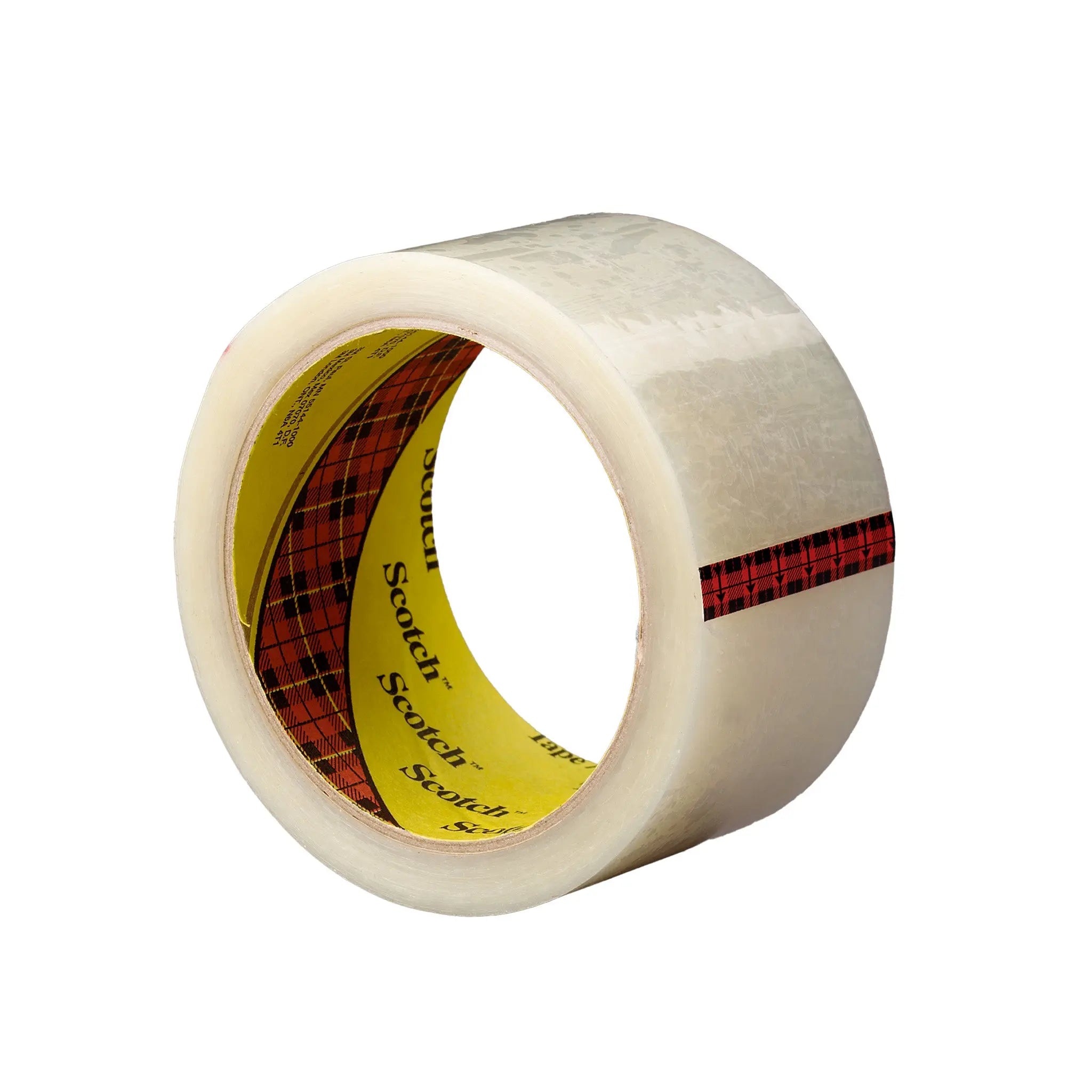 Scotch Light Duty Packaging Tape 605 Clear Cold Temperature 3/8 in x 72 yd, 1 Roll