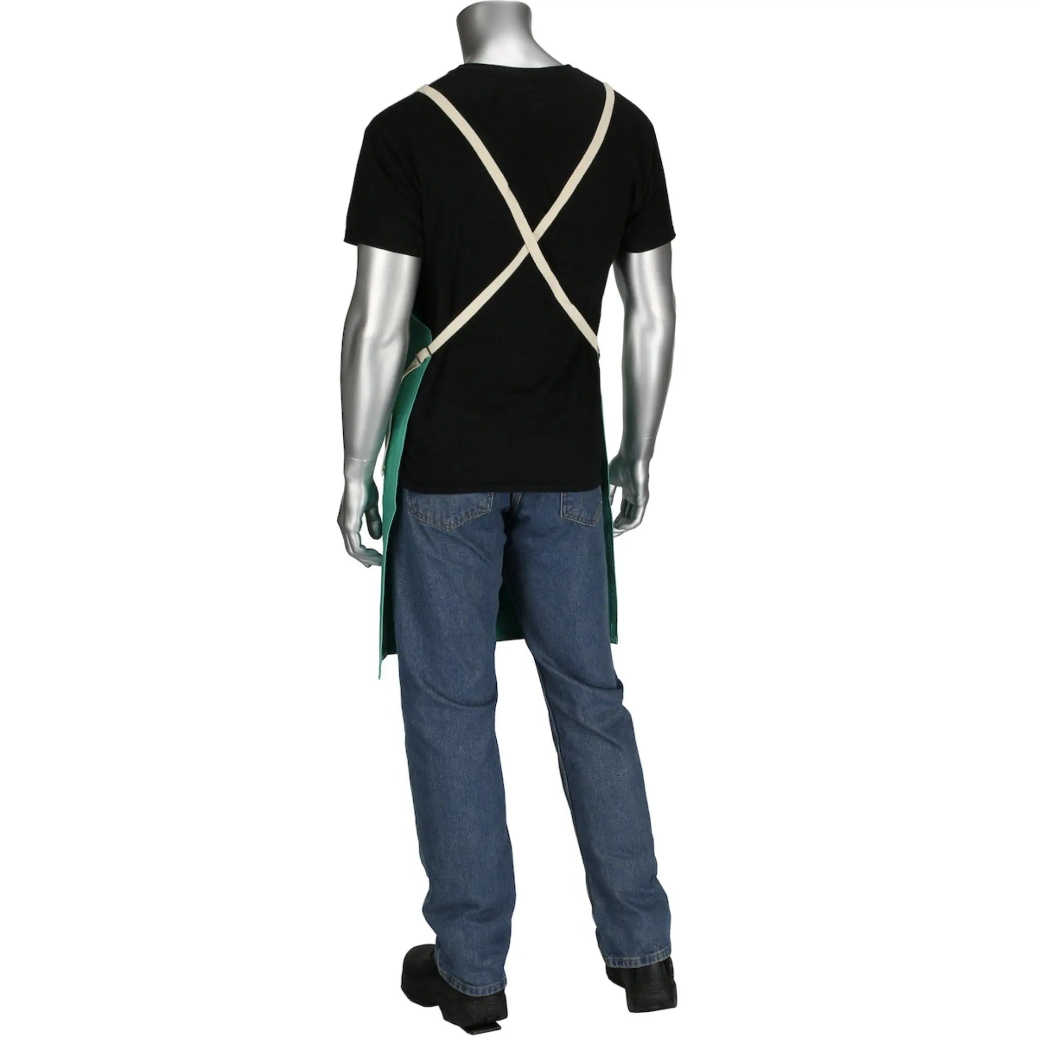 PIP Ironcat 7080 FR Treated 100% Cotton Sateen Apron-Back_Image