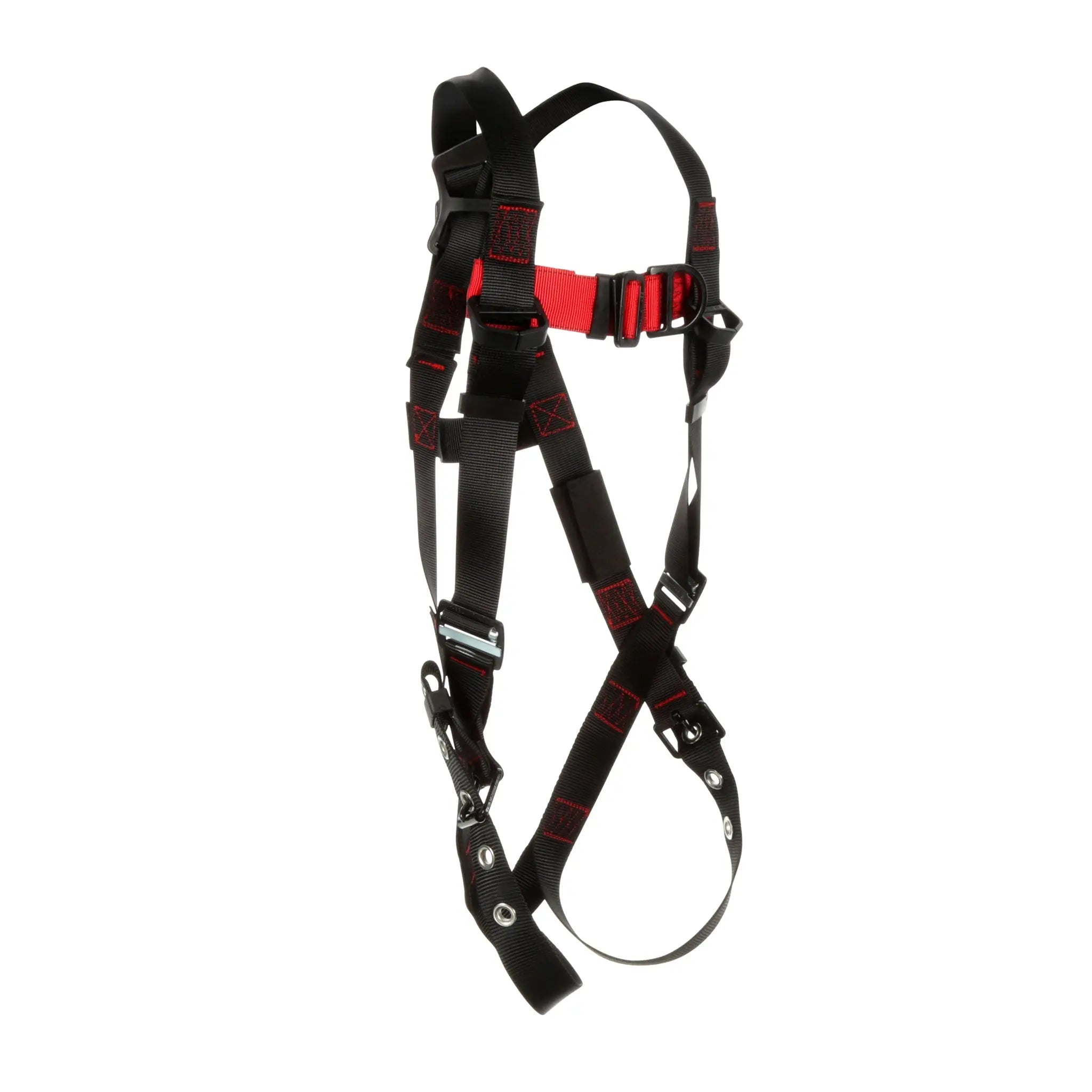 3M Protecta Vest-Style Climbing Harness 1161521 Black Medium Large 1 EA Case