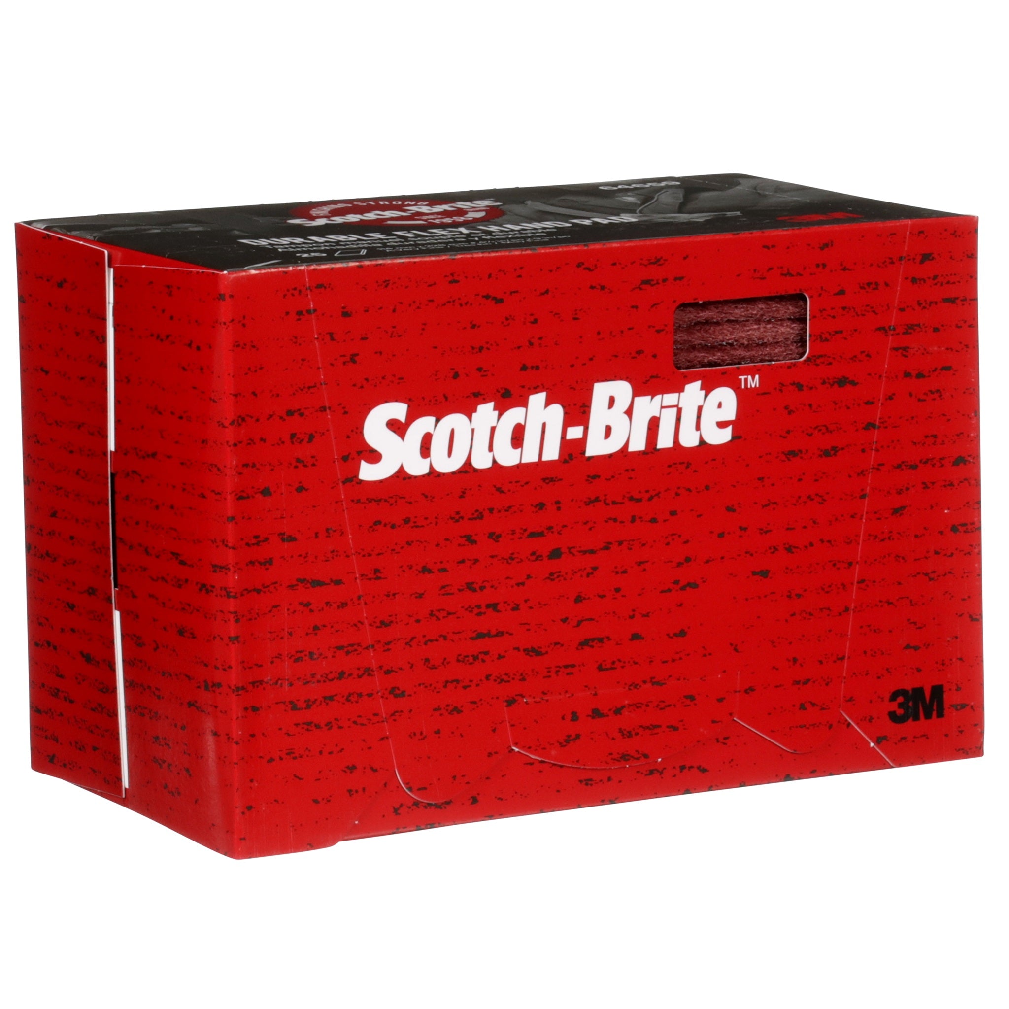 3M Scotch-Brite 7100042334 Durable Flex Hand Pad, MX-HP, Aluminum Oxide Very Fine, 4-1/2 in x 9 in, Case of 100