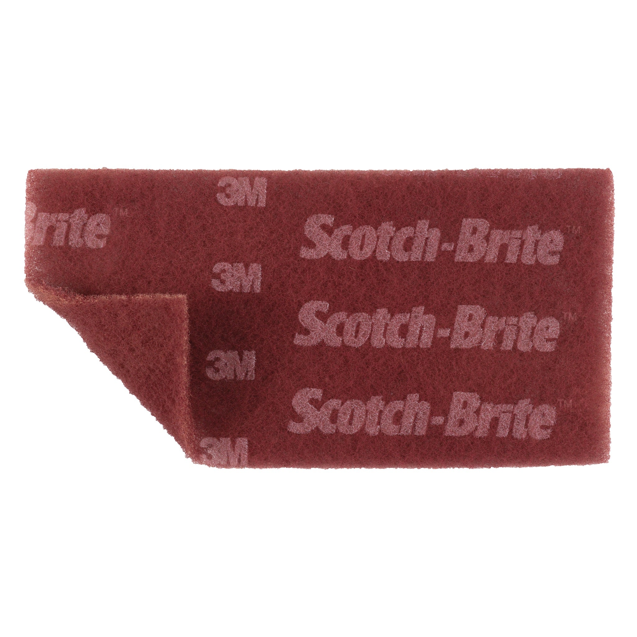 3M Scotch-Brite 7100042334 Durable Flex Hand Pad, MX-HP, Aluminum Oxide Very Fine, 4-1/2 in x 9 in, Case of 100