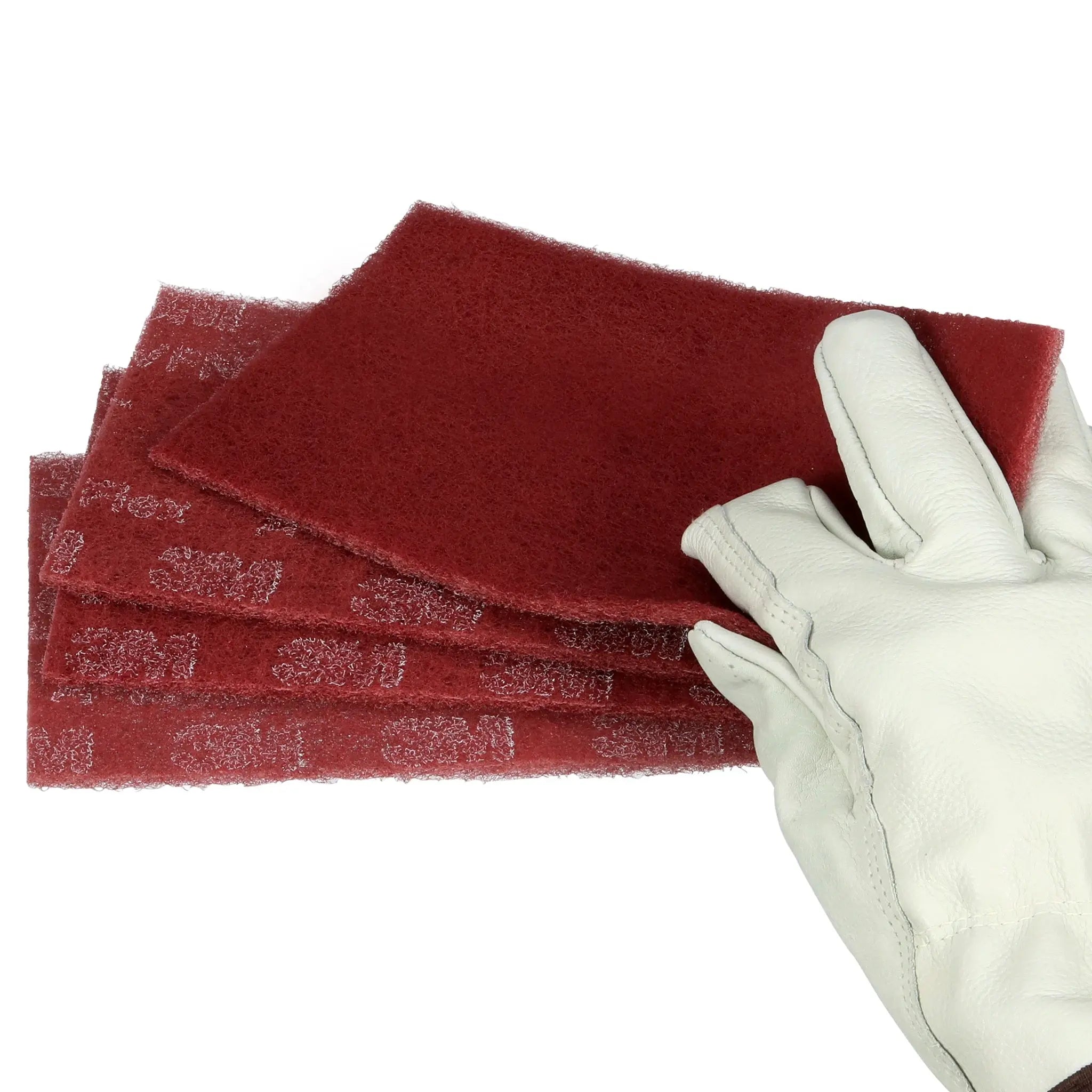 3M Scotch-Brite 7100042334 Durable Flex Hand Pad, MX-HP, Aluminum Oxide Very Fine, 4-1/2 in x 9 in, Case of 100