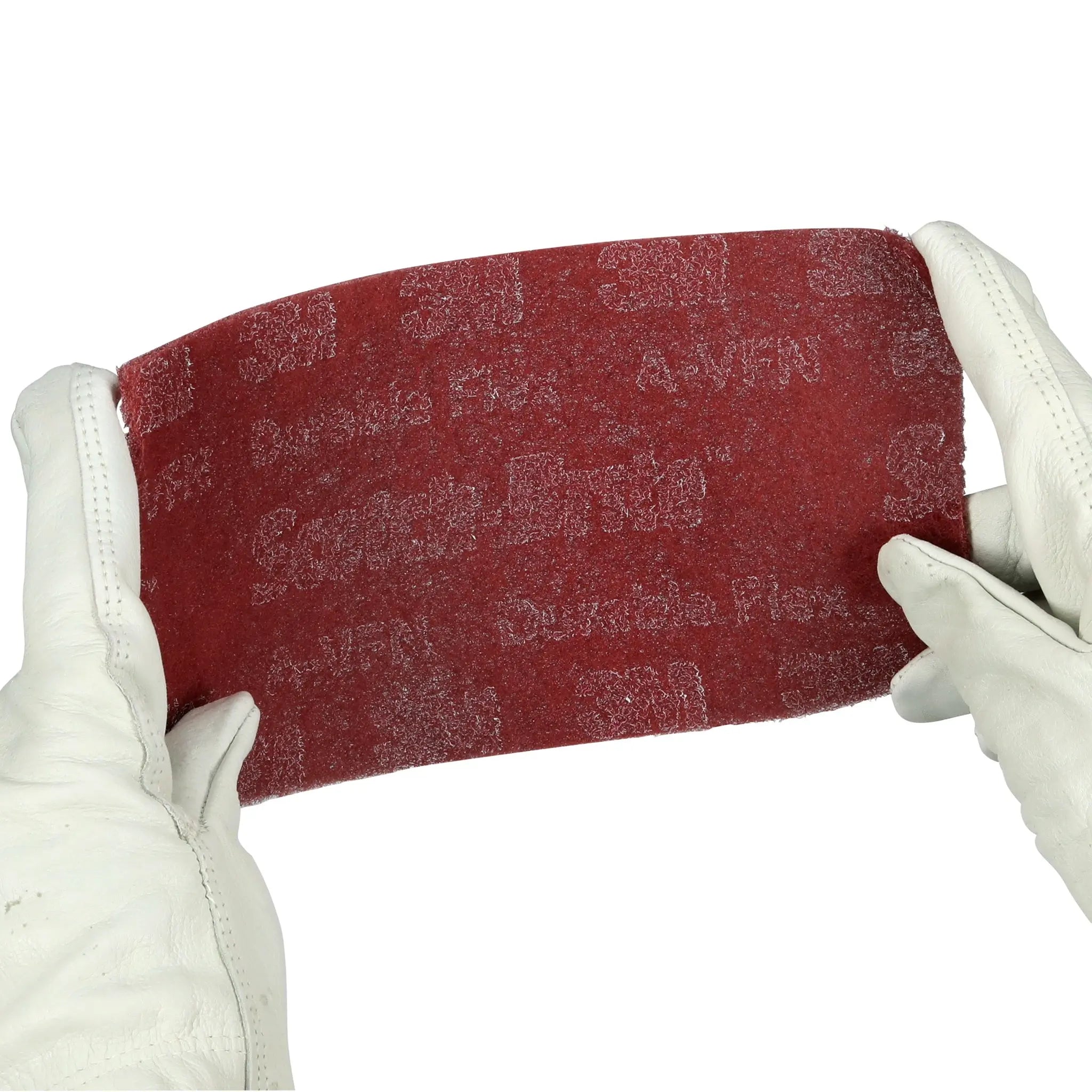 3M Scotch-Brite 7100042334 Durable Flex Hand Pad, MX-HP, Aluminum Oxide Very Fine, 4-1/2 in x 9 in, Case of 100