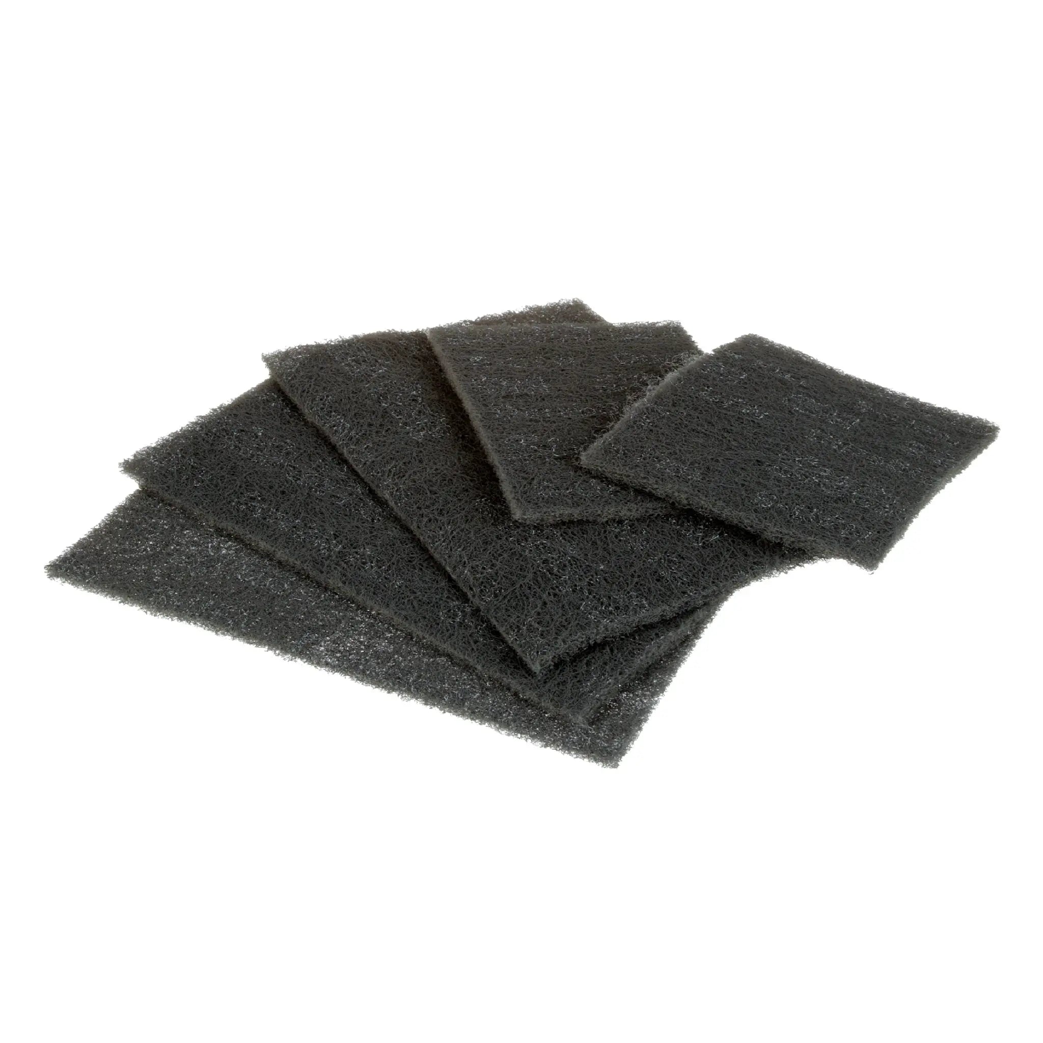3M Scotch-Brite 7100042335 Durable Flex Hand Pad, MX-HP, Silicon Carbide Ultra Fine, Gray, 4-1/2 in x 9 in, Case of 100