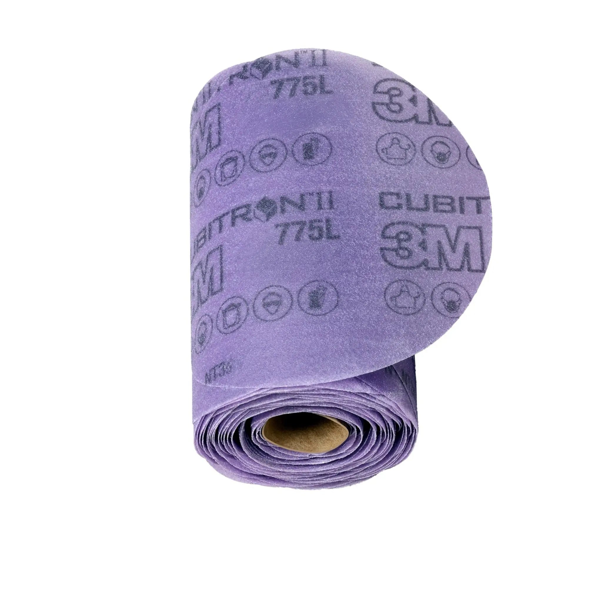 3M Cubitron II 7100045901/775L Stikit Film Disc Roll, 80+ 3MIL, 5 in x NH, Die 500XÂ