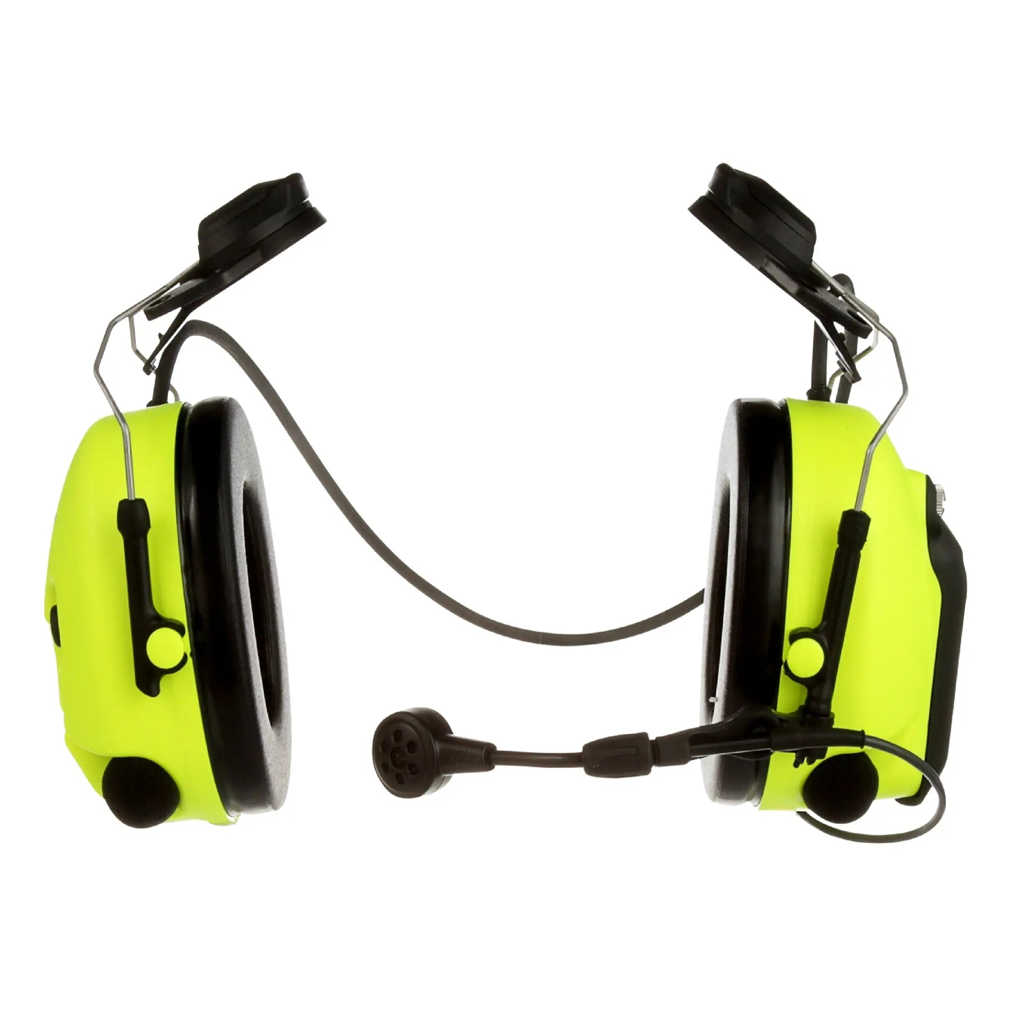 3M PELTOR MT15H7P3EWS6-111 WS ProTac XPI Headset, Hard Hat Attachment, FLX2, Hi-Vis Yellow, 1 Each
