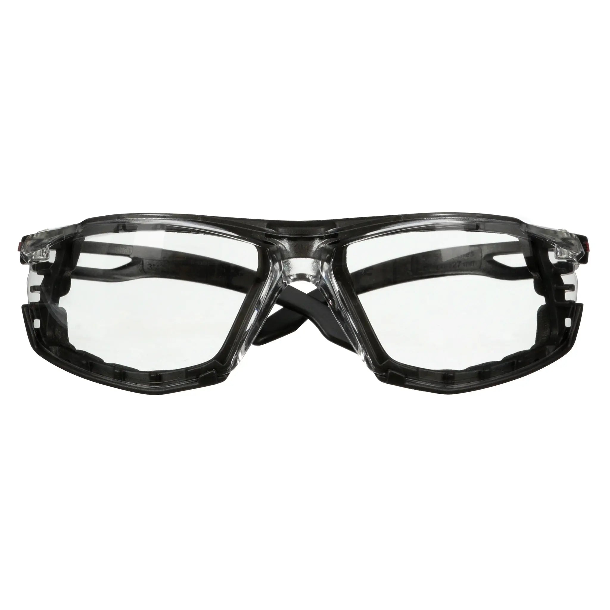 3M SecureFit 500 Series SF501SGAF-BLK-FM, Black, Scotchgard Anti-Fog Coating, Clear AF-AS Lns, Fm Gskt, 20 ea/CaseÂ