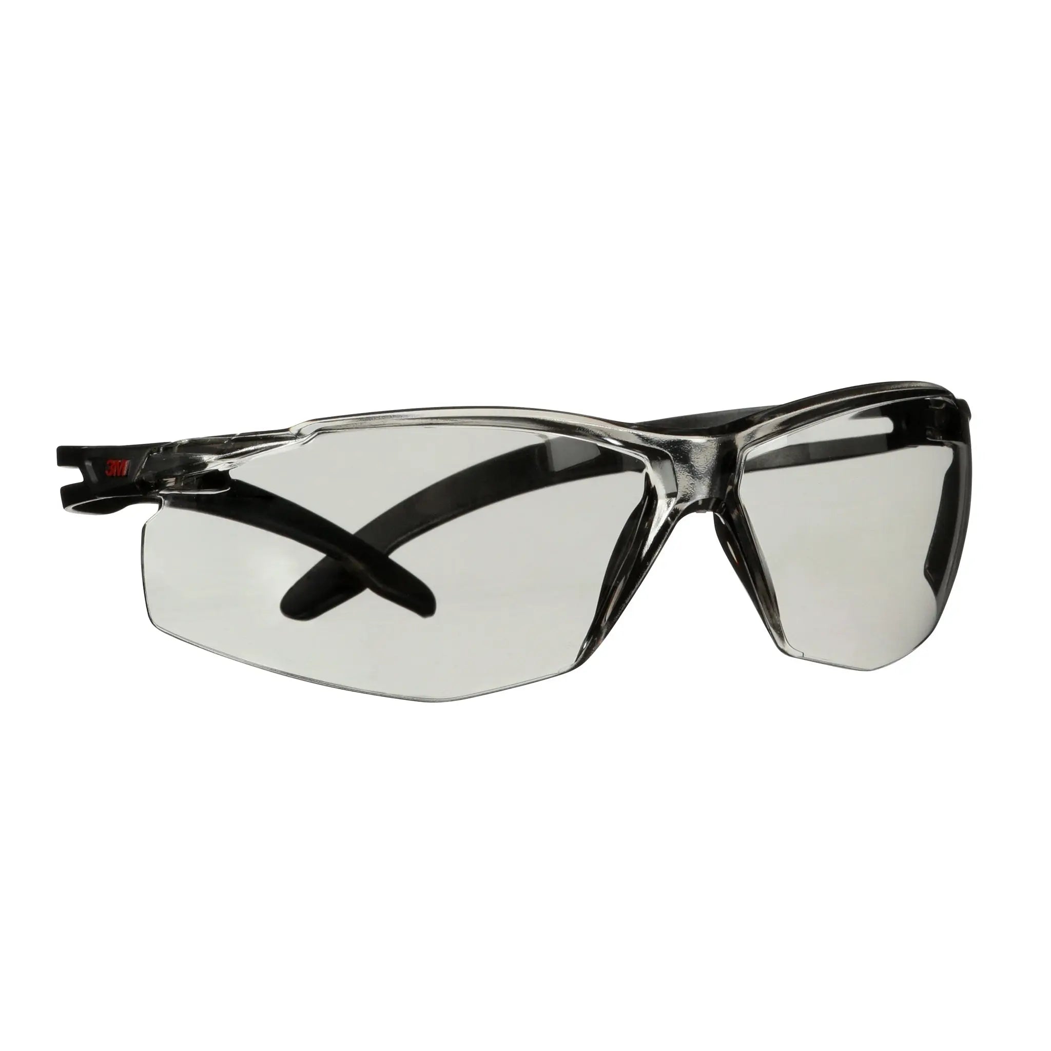 3M SecureFit 500 Series SF507SGAF-BLK, Black, Scotchgard Anti-Fog Coating, IO Gray AF-AS Lens, 20 ea/CaseÂ