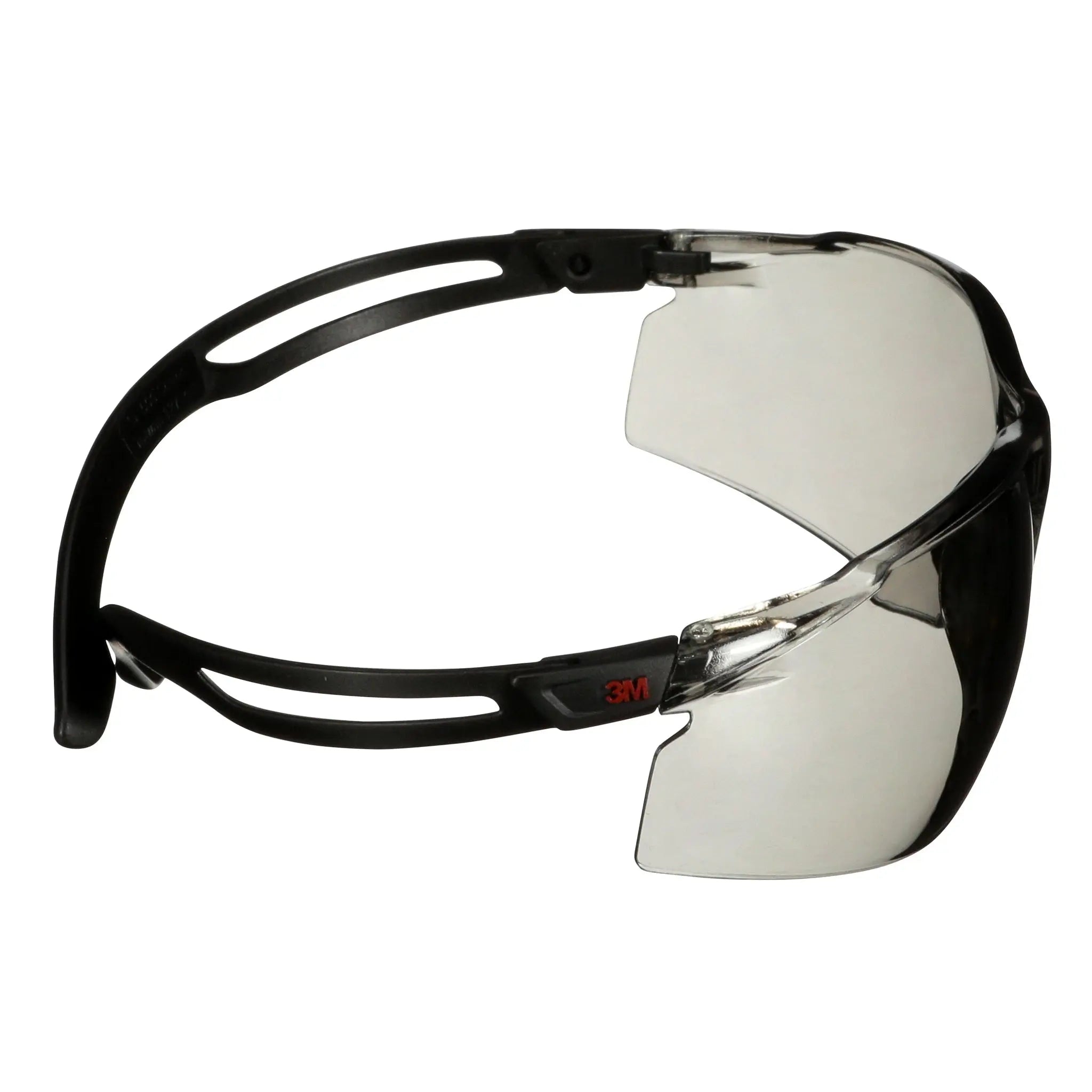 3M SecureFit 500 Series SF507SGAF-BLK, Black, Scotchgard Anti-Fog Coating, IO Gray AF-AS Lens, 20 ea/CaseÂ