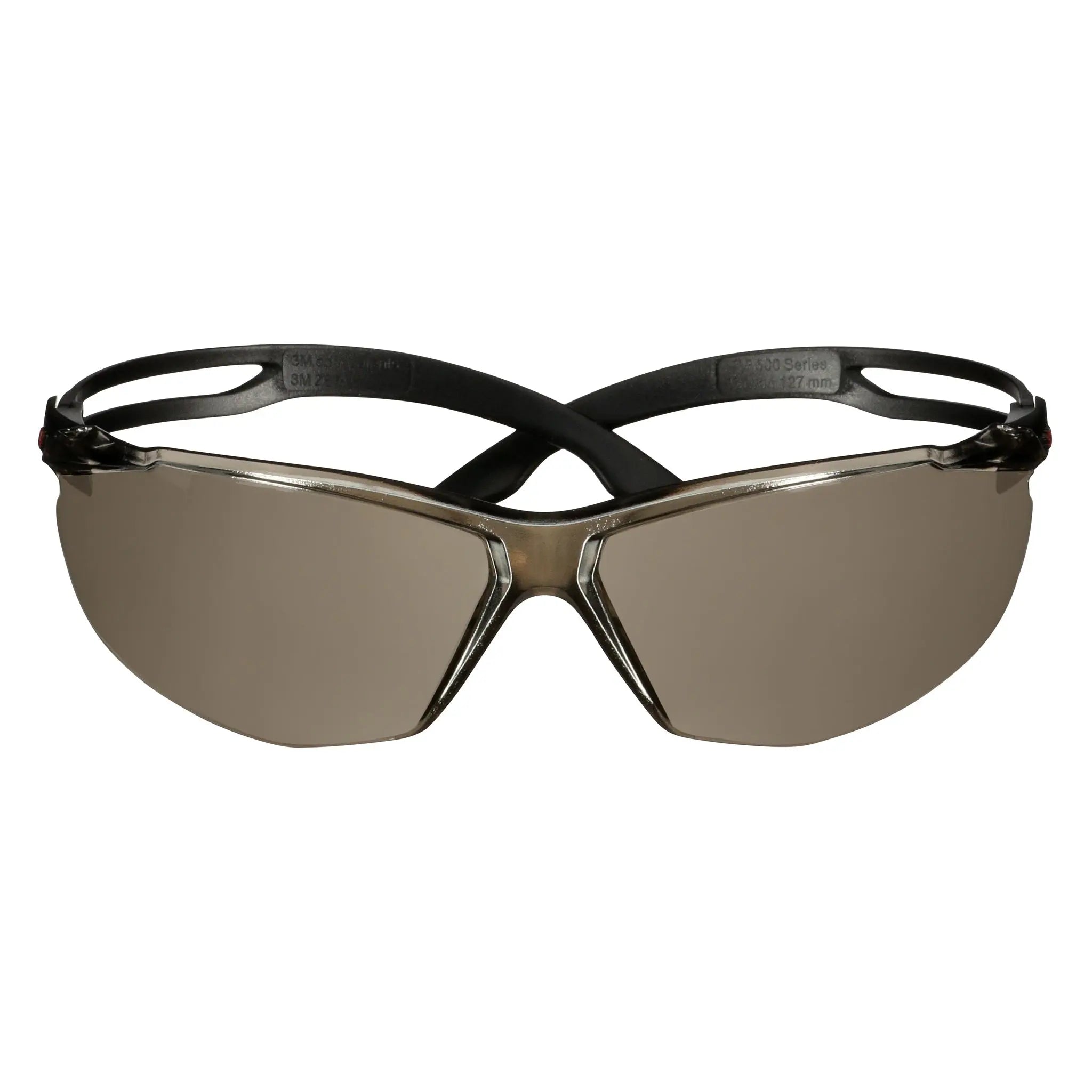 3M SecureFit 500 Series SF509AF-BLK, Black, Silver Mirror Anti-Fog/Anti-Scratch Lens, 20 ea/Case