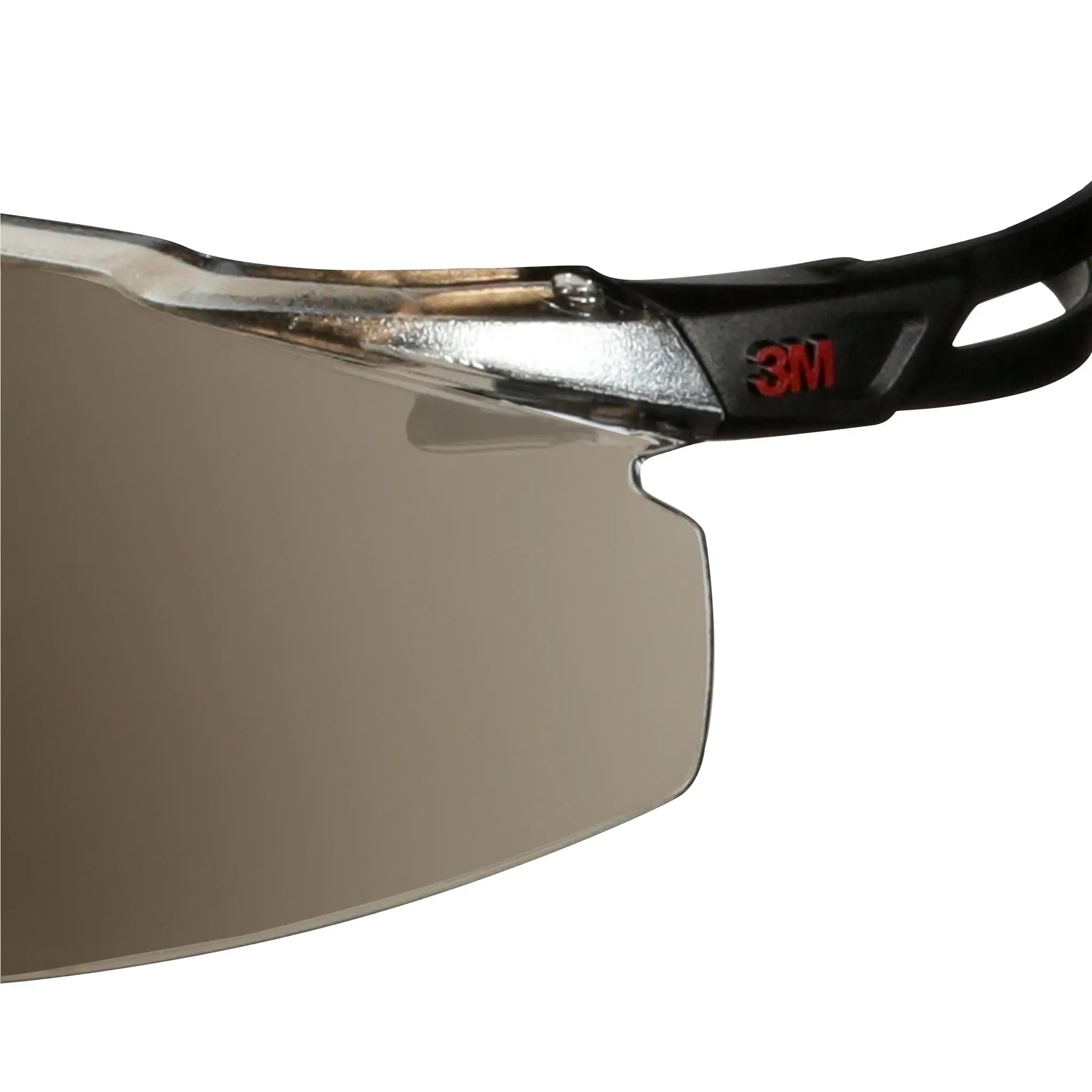 3M SecureFit 500 Series SF509AF-BLK, Black, Silver Mirror Anti-Fog/Anti-Scratch Lens, 20 ea/Case