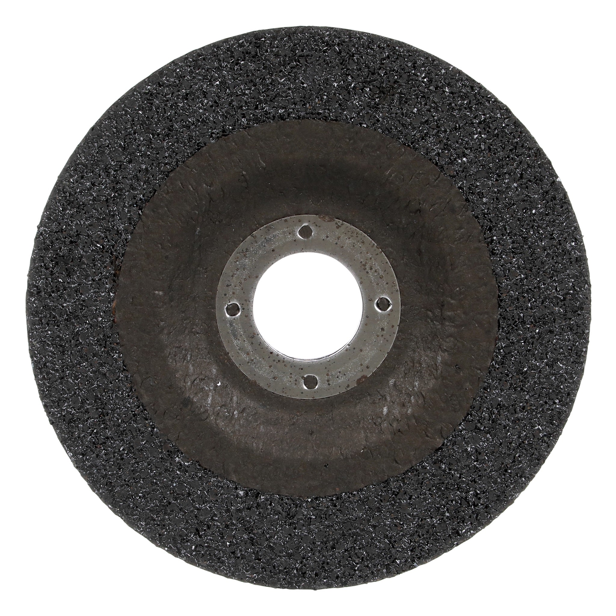 3M Cubitron 3 7100303966/90003 Depressed Center Grinding Wheel, 36+, T27, 4-1/2 in x 1/4 in x 7/8 in, Front