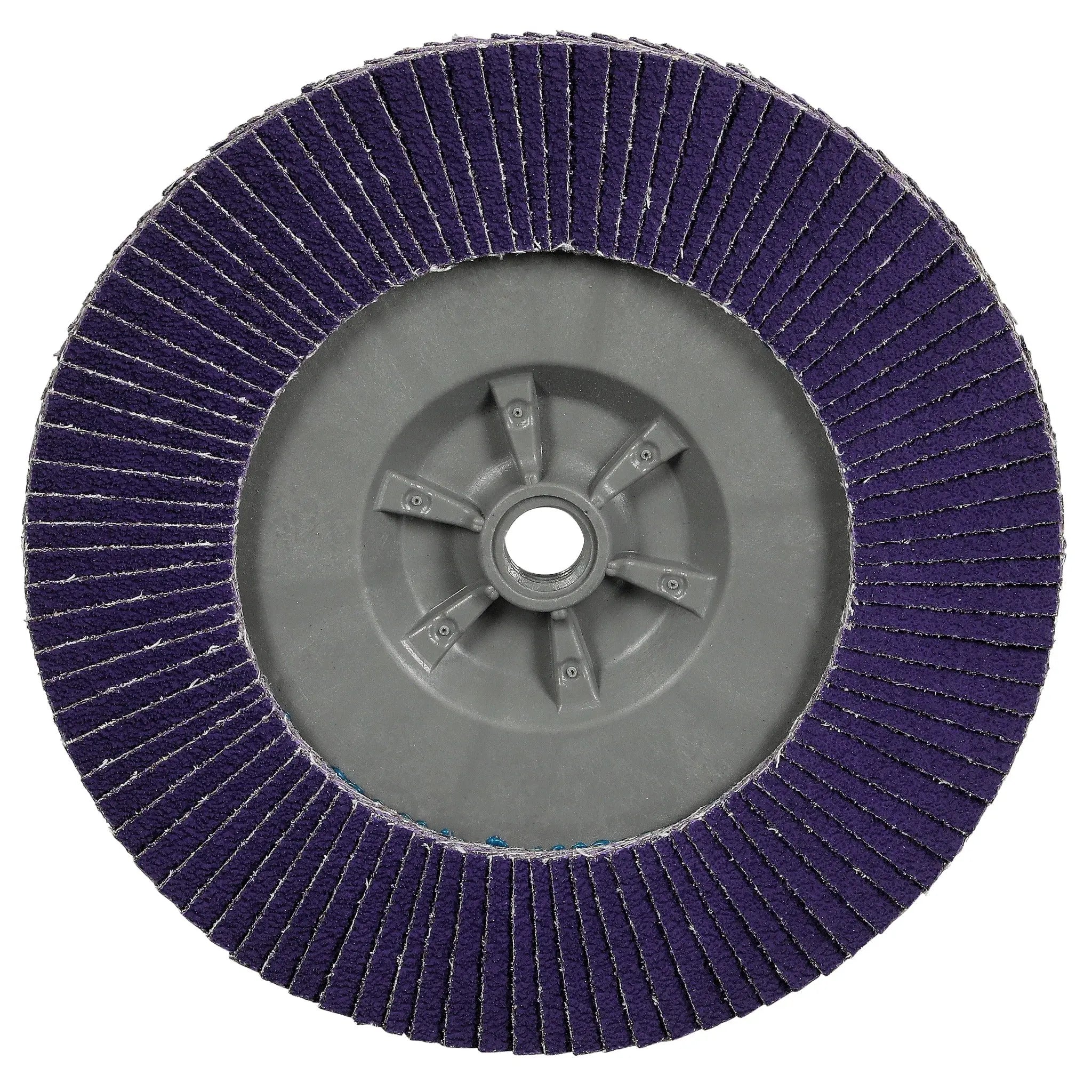 3M Cubitron 3 7100380338/1169F Flap Disc, 80+, T27-Flat Quick Change, 6 in x 5/8 in-11, Case of 5Â