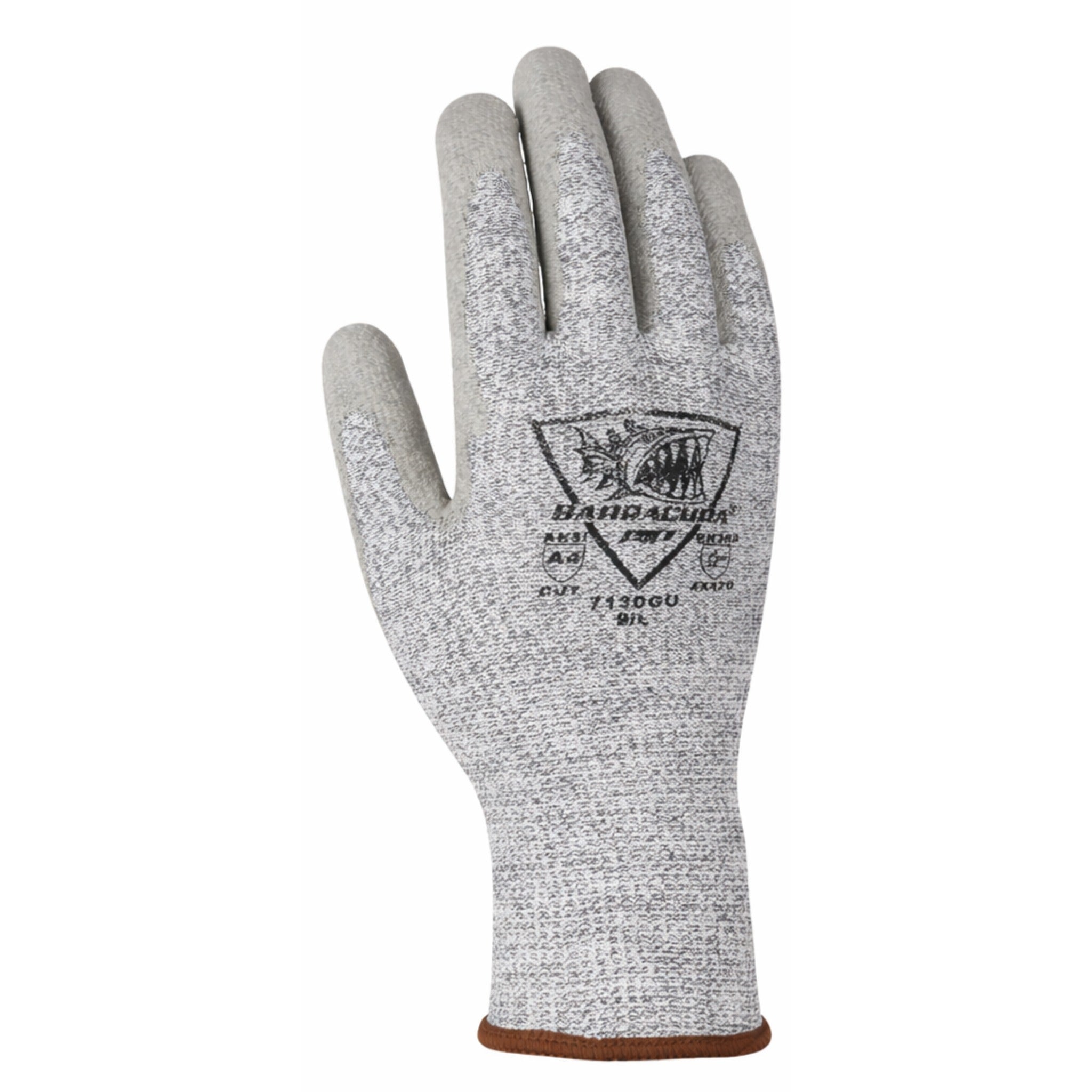 PIP West Chester 713DGU Barracuda Seamless Knit Polykor Blended Glove, Gray, 1 Dozen