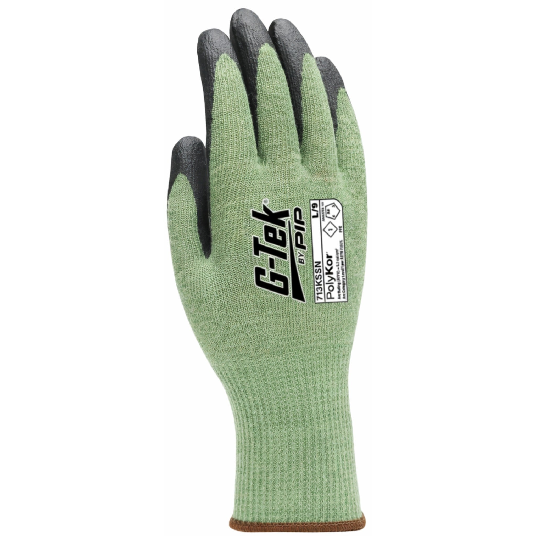 PIP West Chester 713KSSN PosiGrip Seamless Knit Aramid Blended Glove - Nitrile Coated-Back_Image