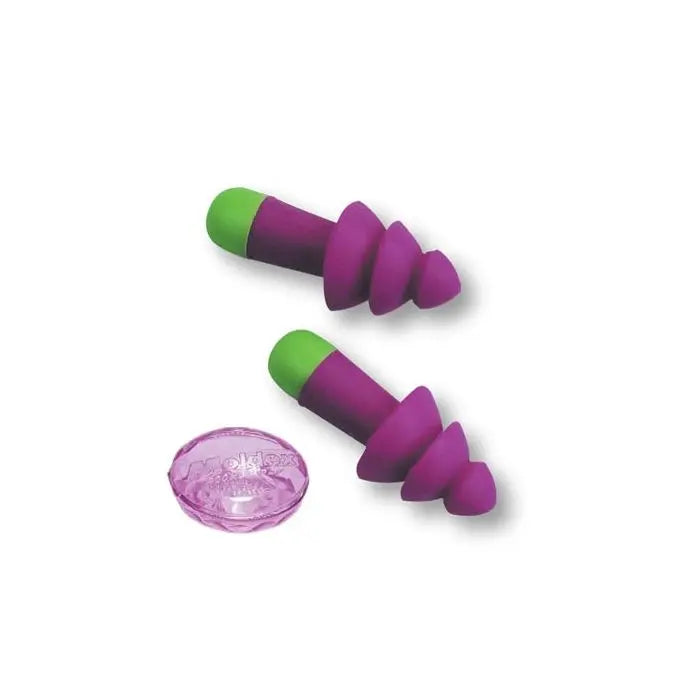 Moldex Rockets Reusable Ear Plugs-Uncorded, Box of 50 Pair