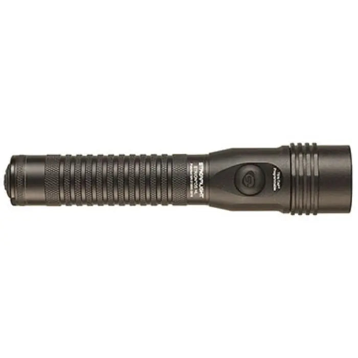 Streamlight Strion DS HL 74611 Handheld Dual Switch Flashlight With 120V 100V AC And 12V DC Charge Cord, Black, One Size, 1 Each