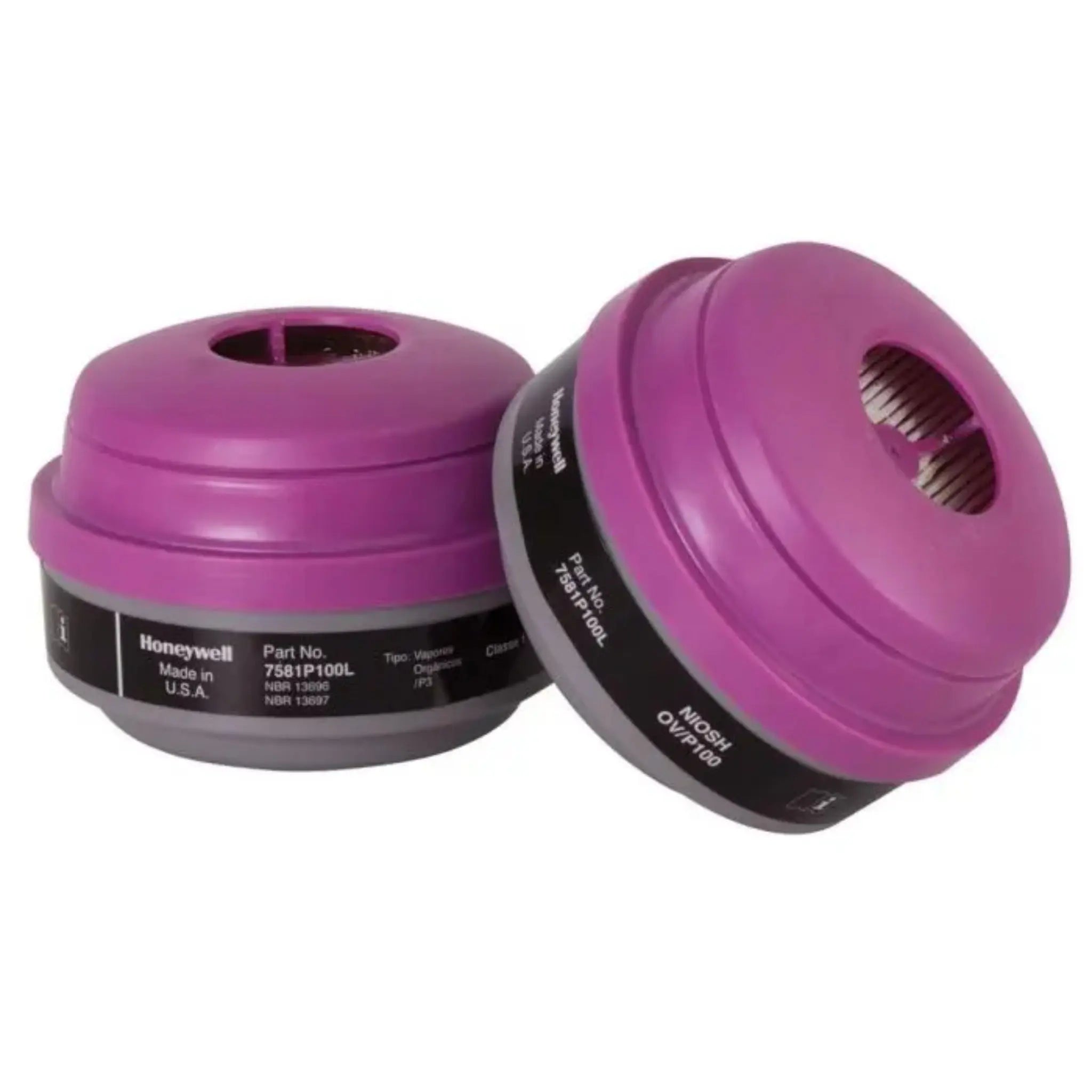 Honeywell 068-7581P100L Organic Vapor with P100 Respirator Cartridge-main_Image