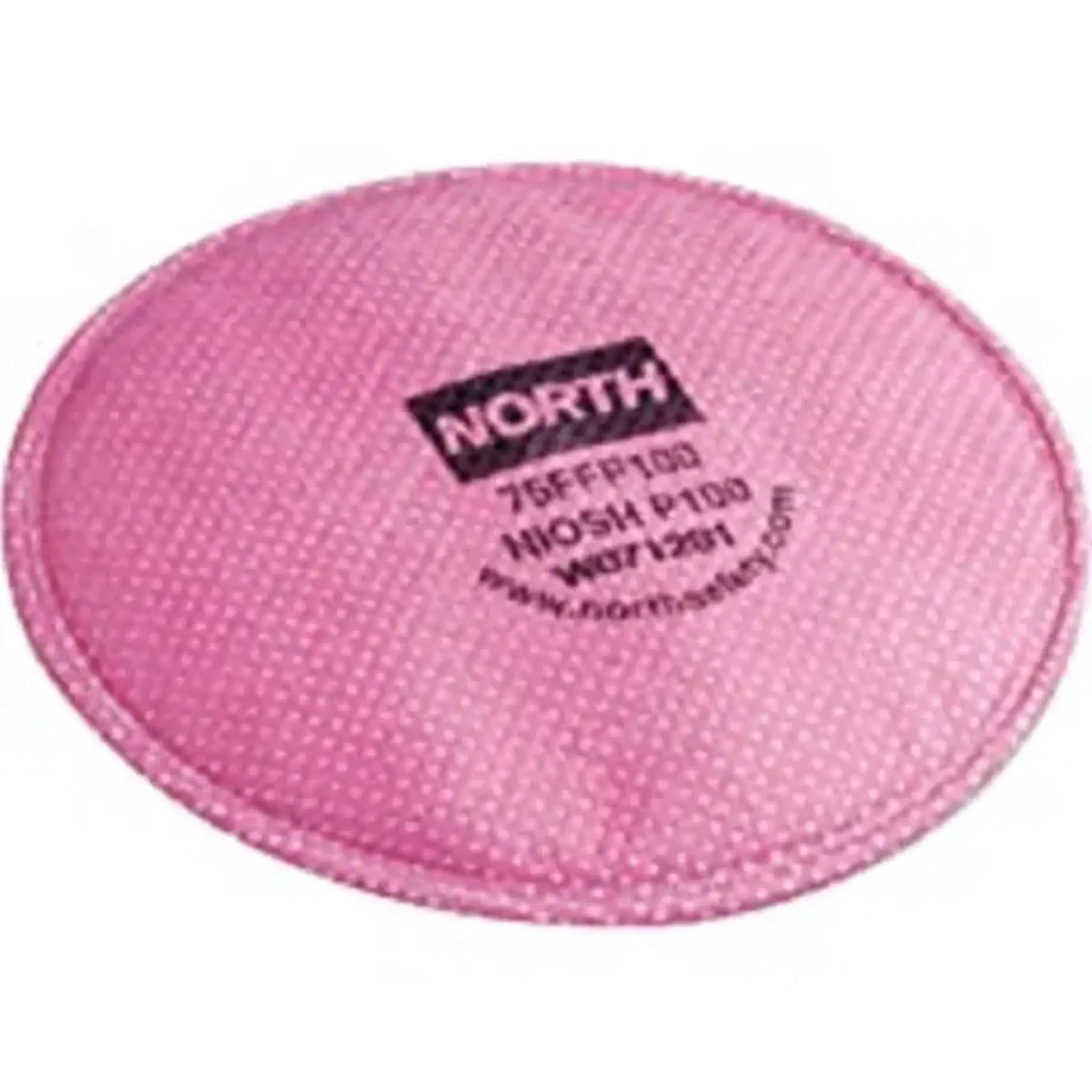 Honeywell North 75FFP100 Flexible, Low Profile P100 Filter, Black, One Size, 1 Pair Each
