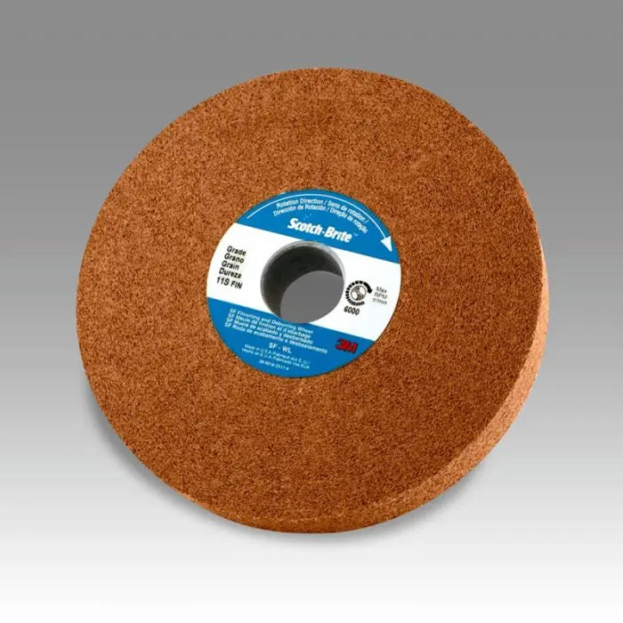 Scotch-Brite™ Cut and Polish Wheel, 12 in x 2 in x 5 in 5A FIN, 1 per case